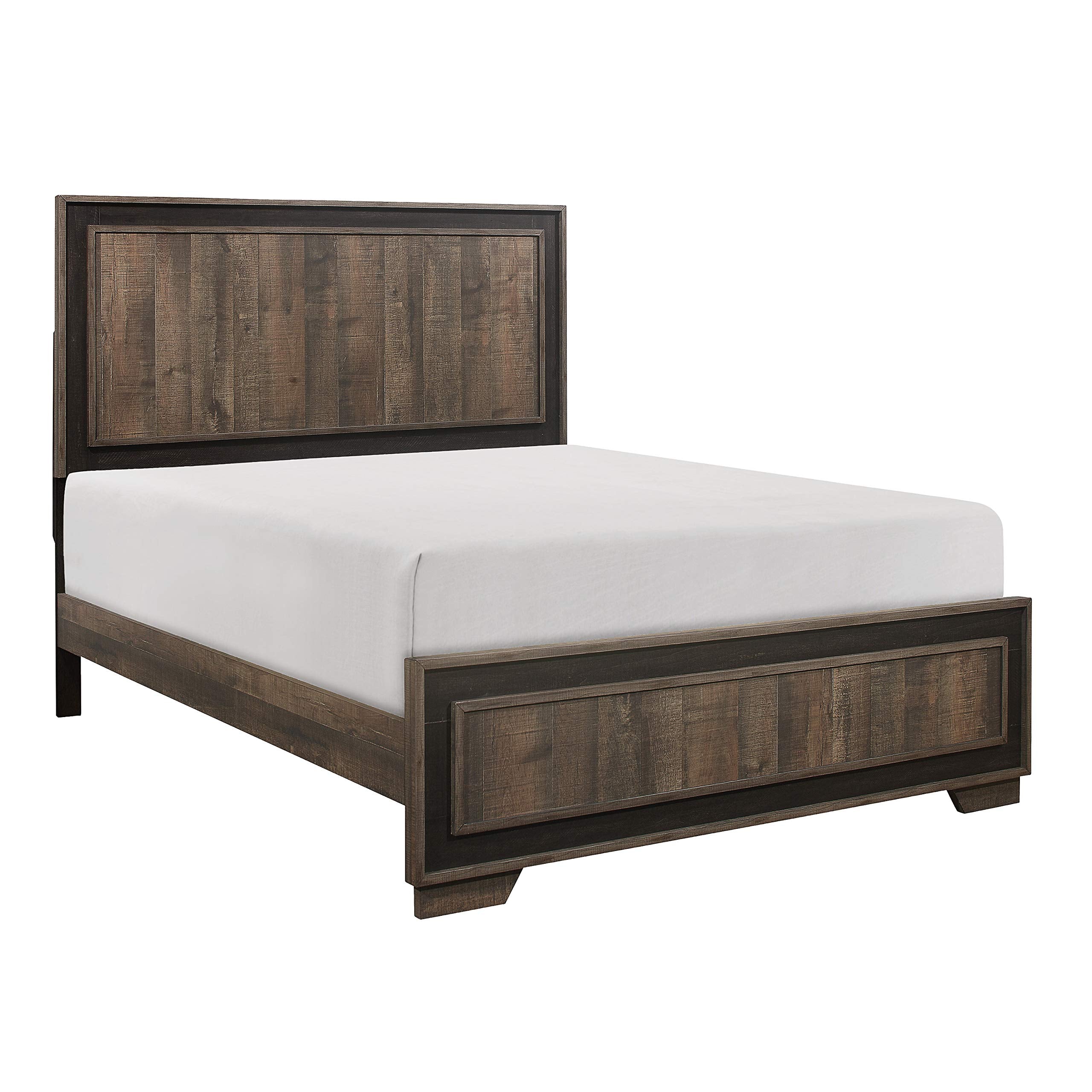 Ennis Panel Bed, Full, Two-Tone