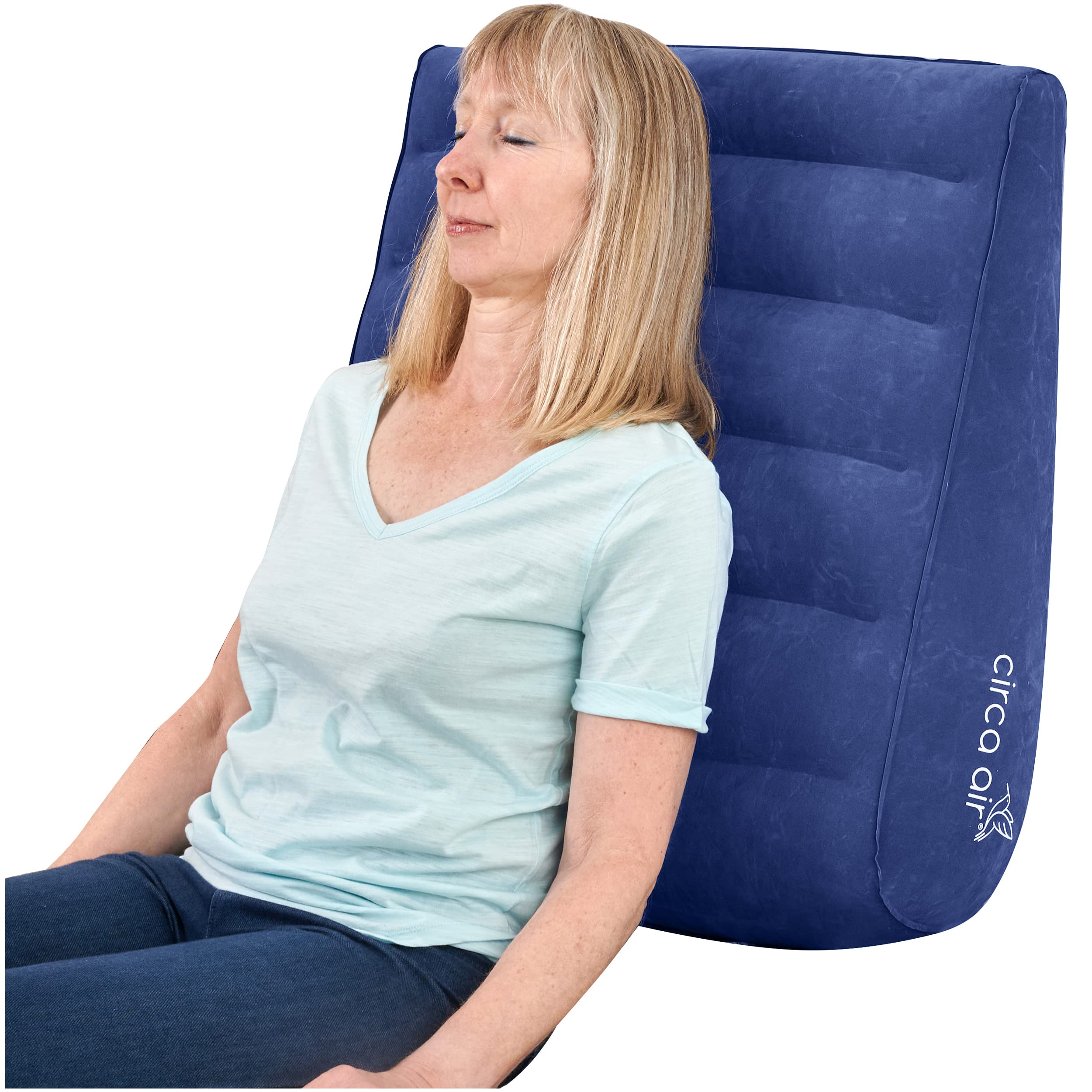 Wedge Pillow for Travel Wedge Pillow for Sleeping, Extra Wide 27"
