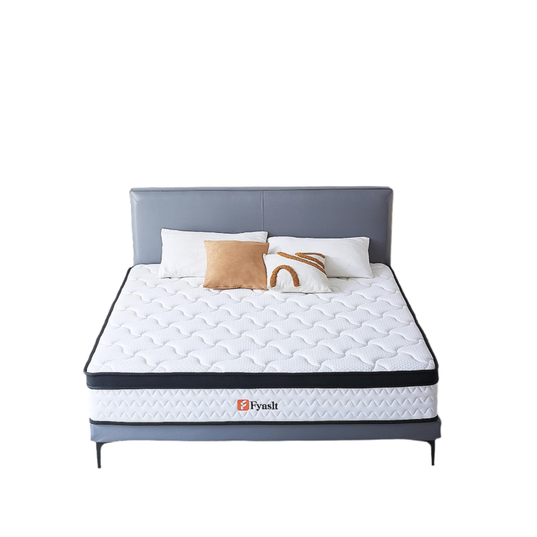 Full Size Mattress, 10 Inch Memory Foam Hybrid Mattress in a Box with Individual Pocket