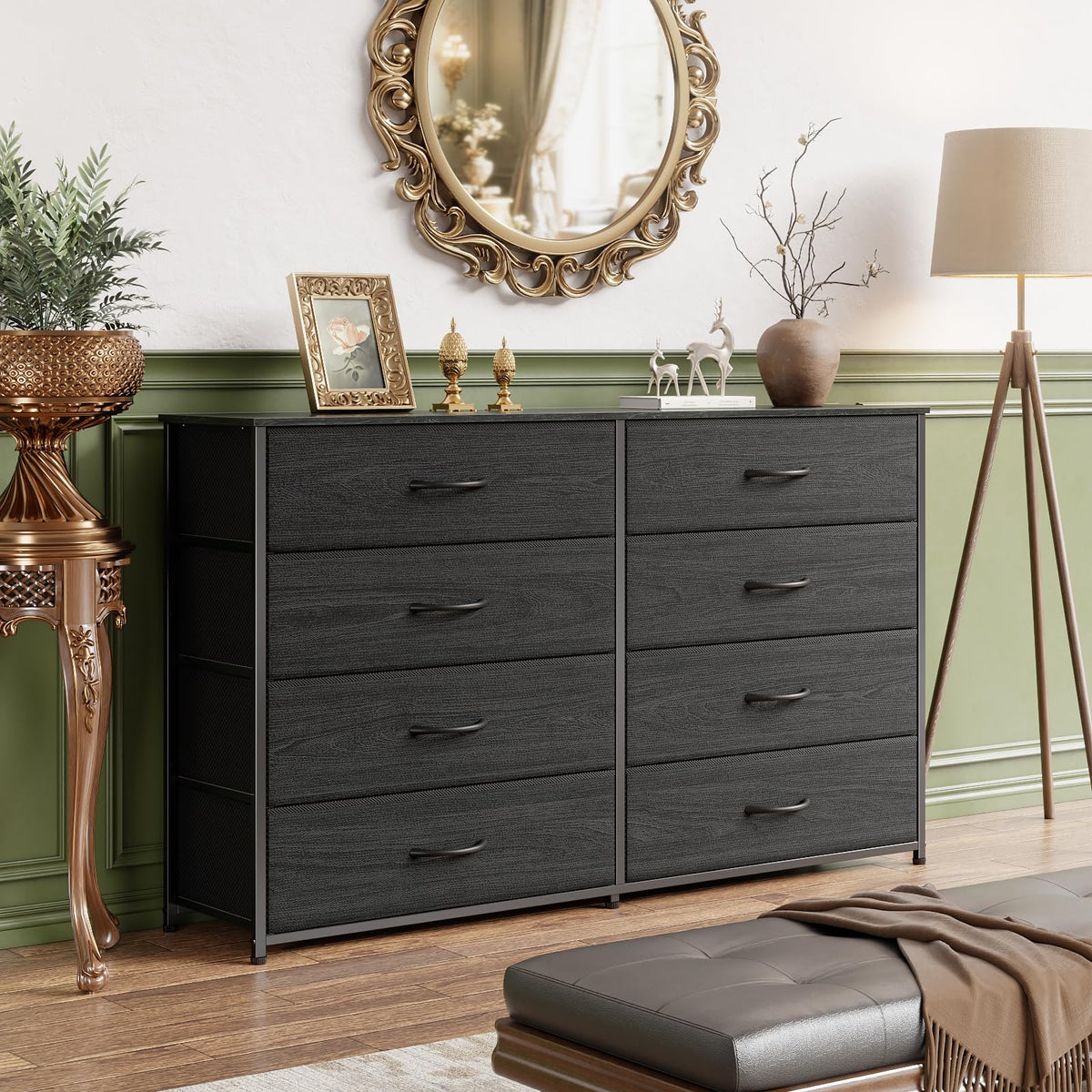 8-Drawer Dresser with TV Stand Top