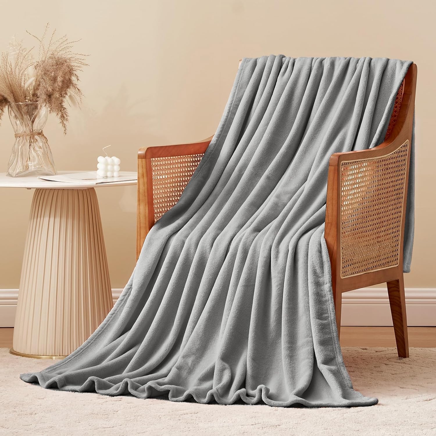Grounding Blanket With Two Cords and Test Pen - Big Size 53" x 79" With Silver