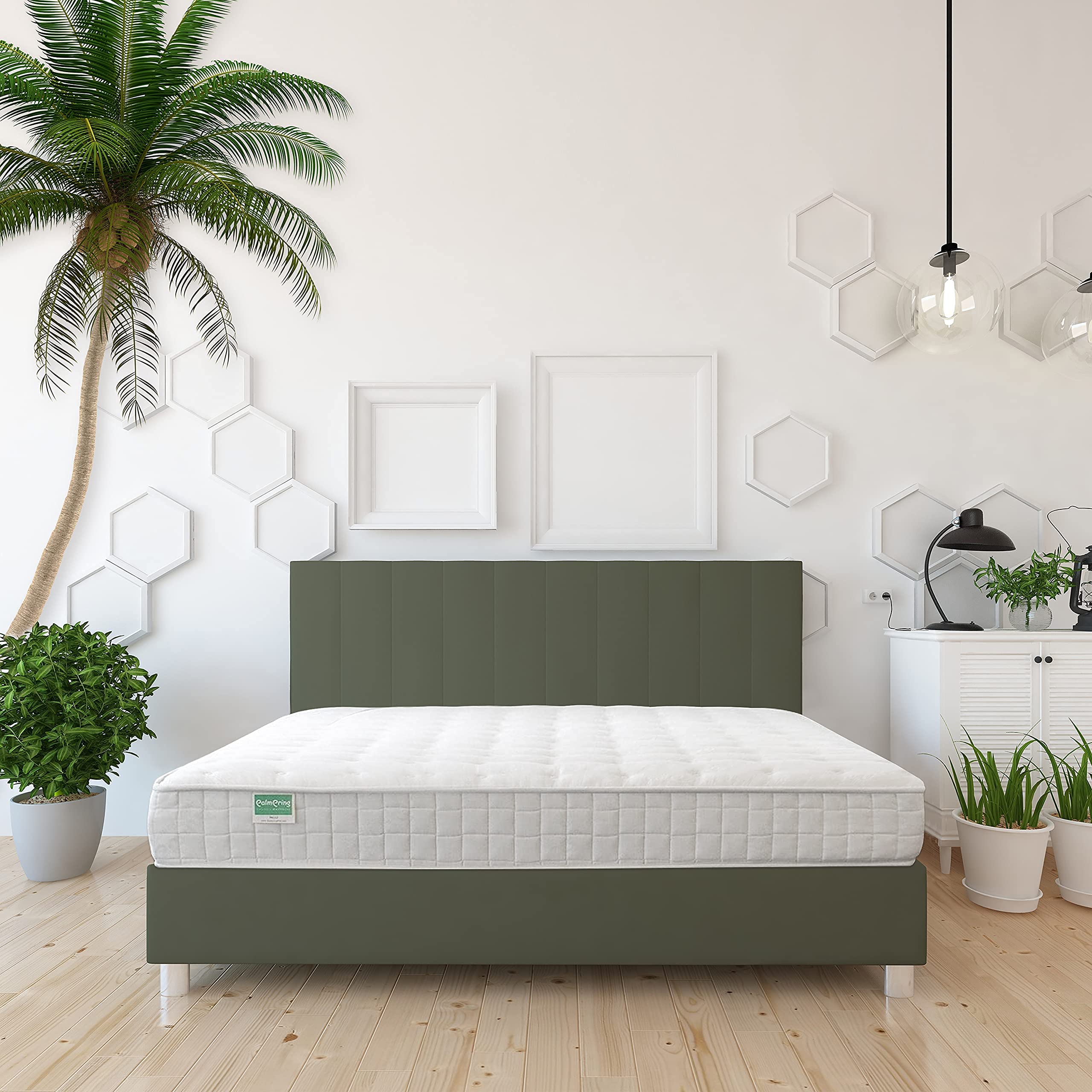 Cambay Full Mattress - 100% Organic Coconut Coir 6” Extra Firm 1 Layer