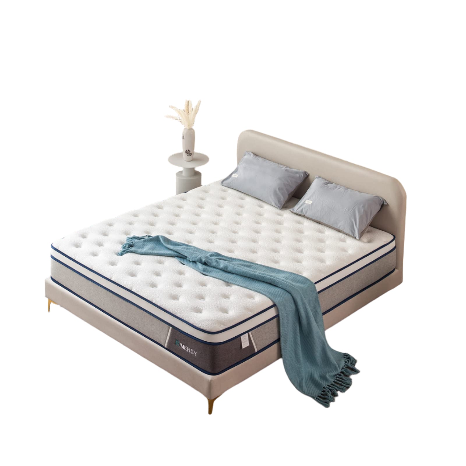 Queen Mattress,14 Inch Hybrid Mattresses in a Box