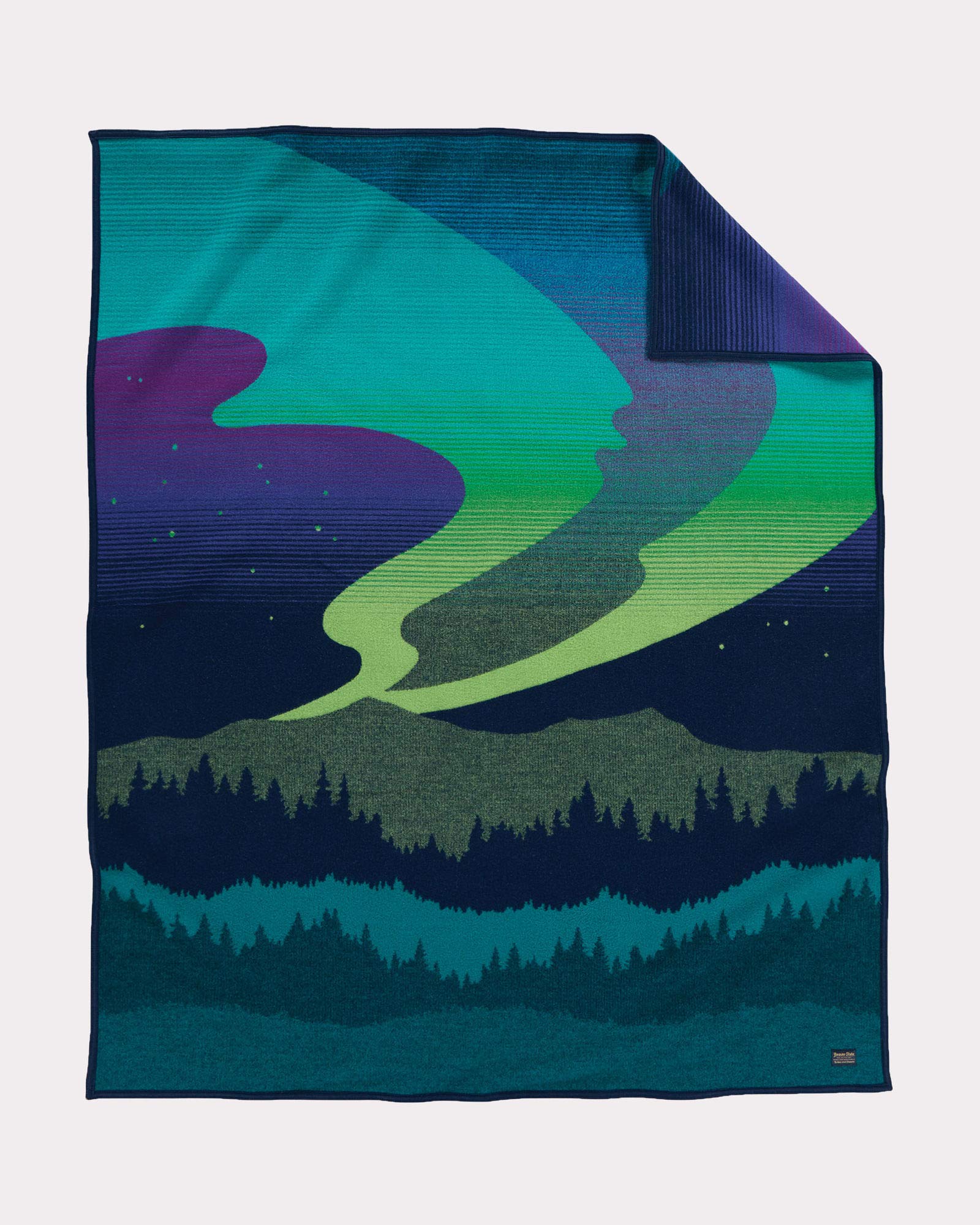 Northern Lights Wool Blanket, Robe