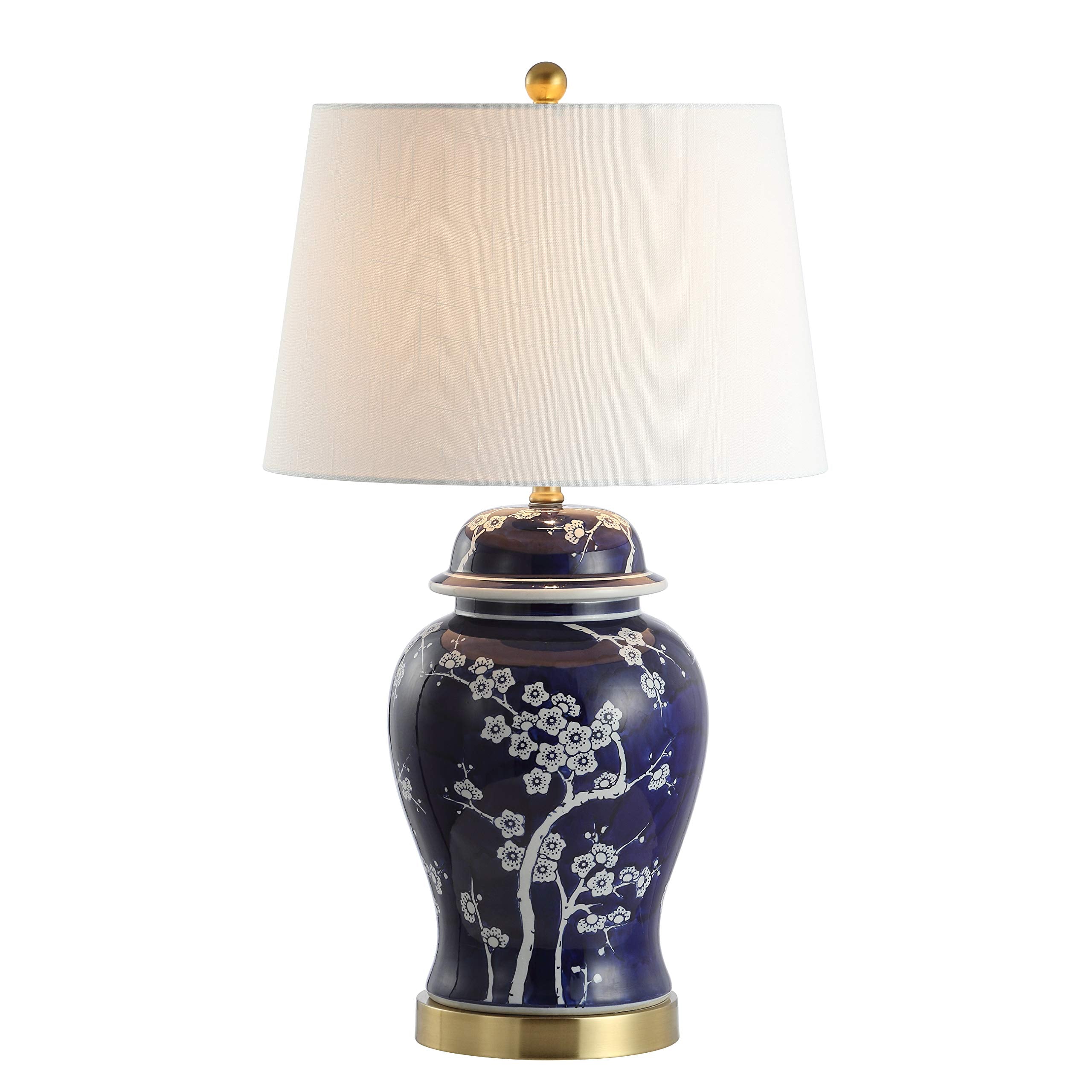 Gracie 29.5" Ginger Jar Ceramic/Metal LED Table Lamp Traditional Bedside Desk