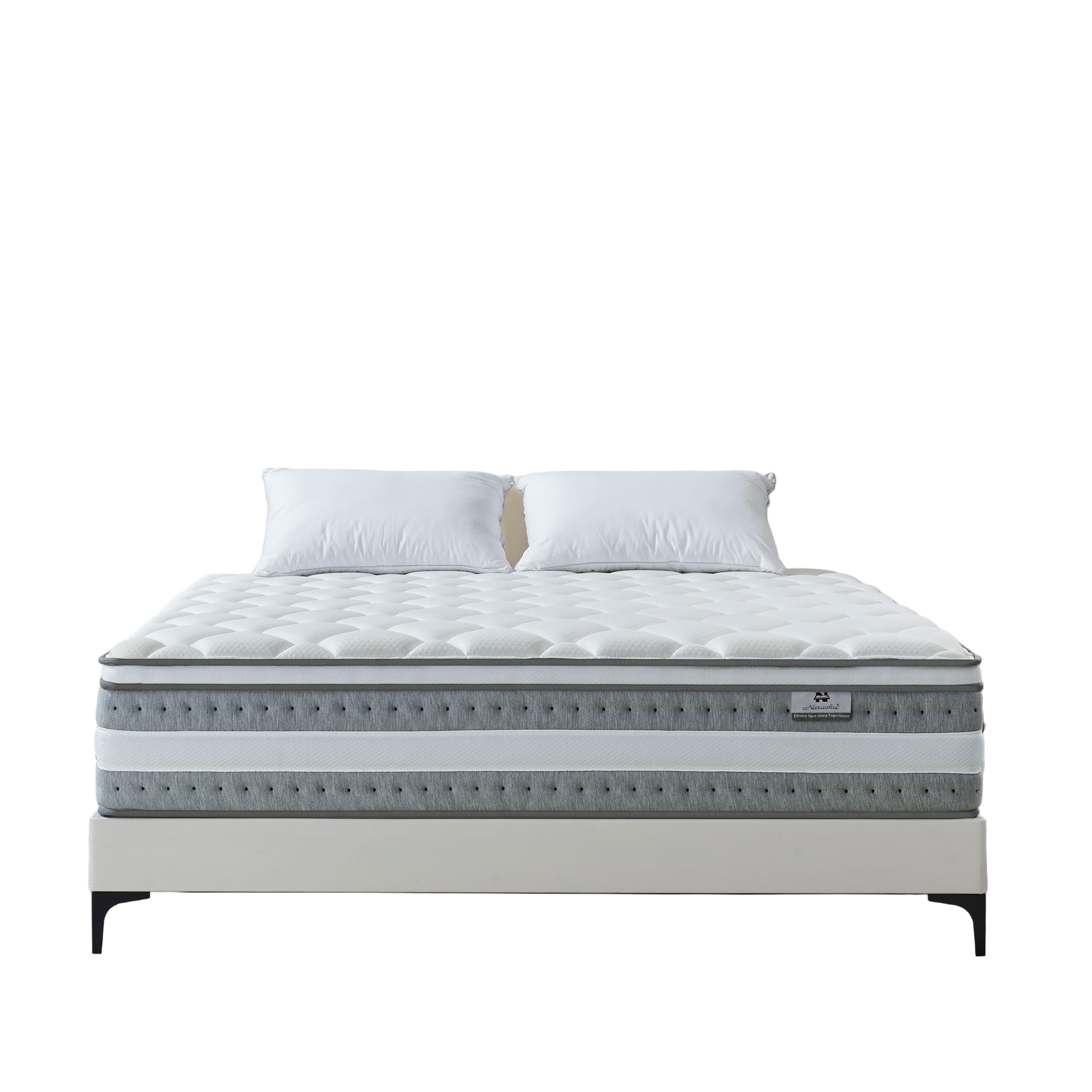 Queen Mattress, 14 Inch Queen Size Hybrid Mattresses