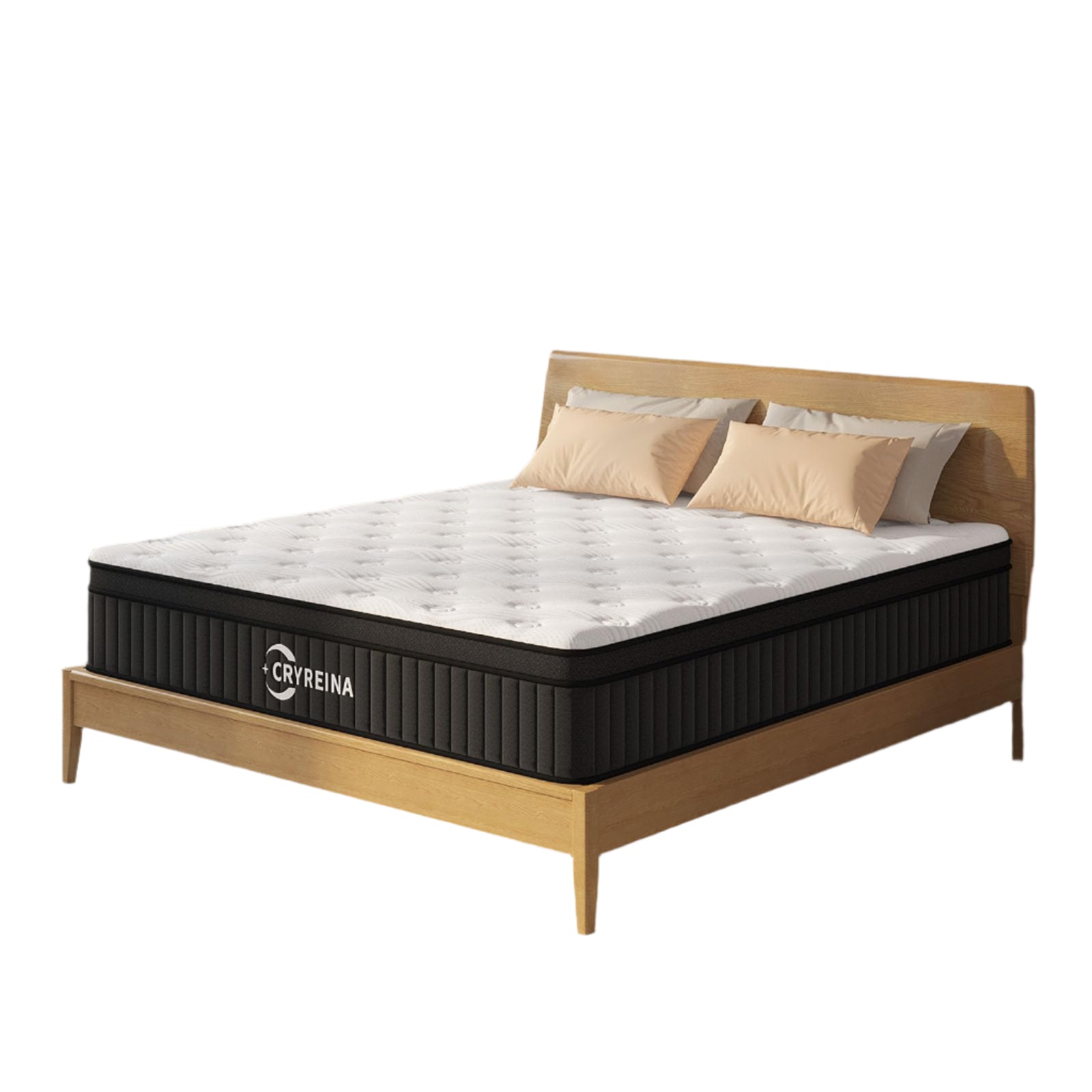 Queen Mattress, 12 Inch Queen Hybrid Mattress in a Box