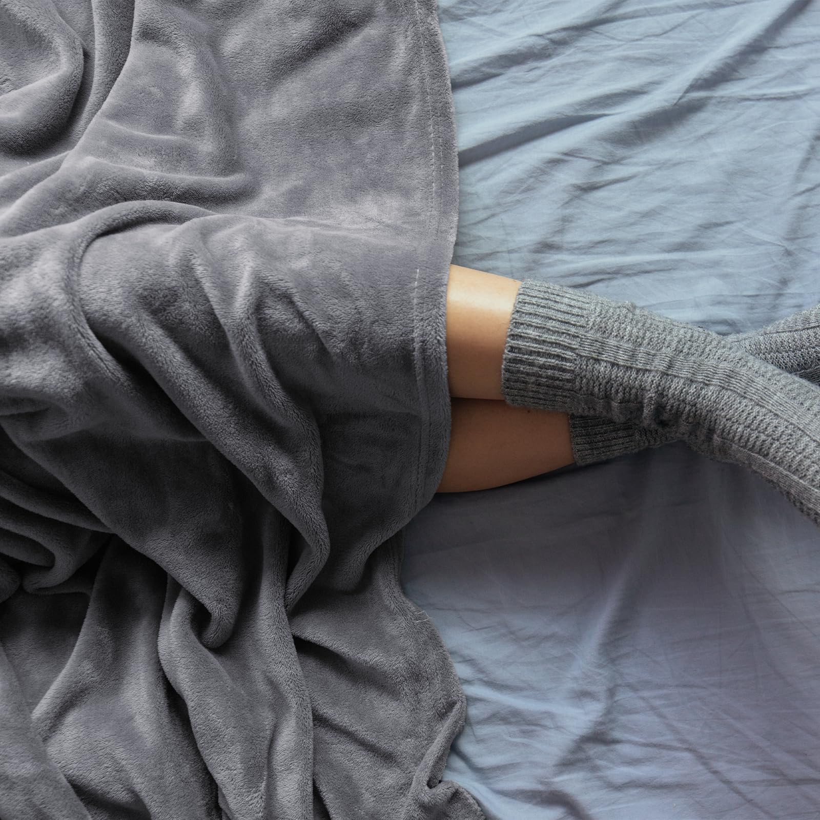 Grounding Blanket, Grounding Throw Blanket for Bed, Earth Connected
