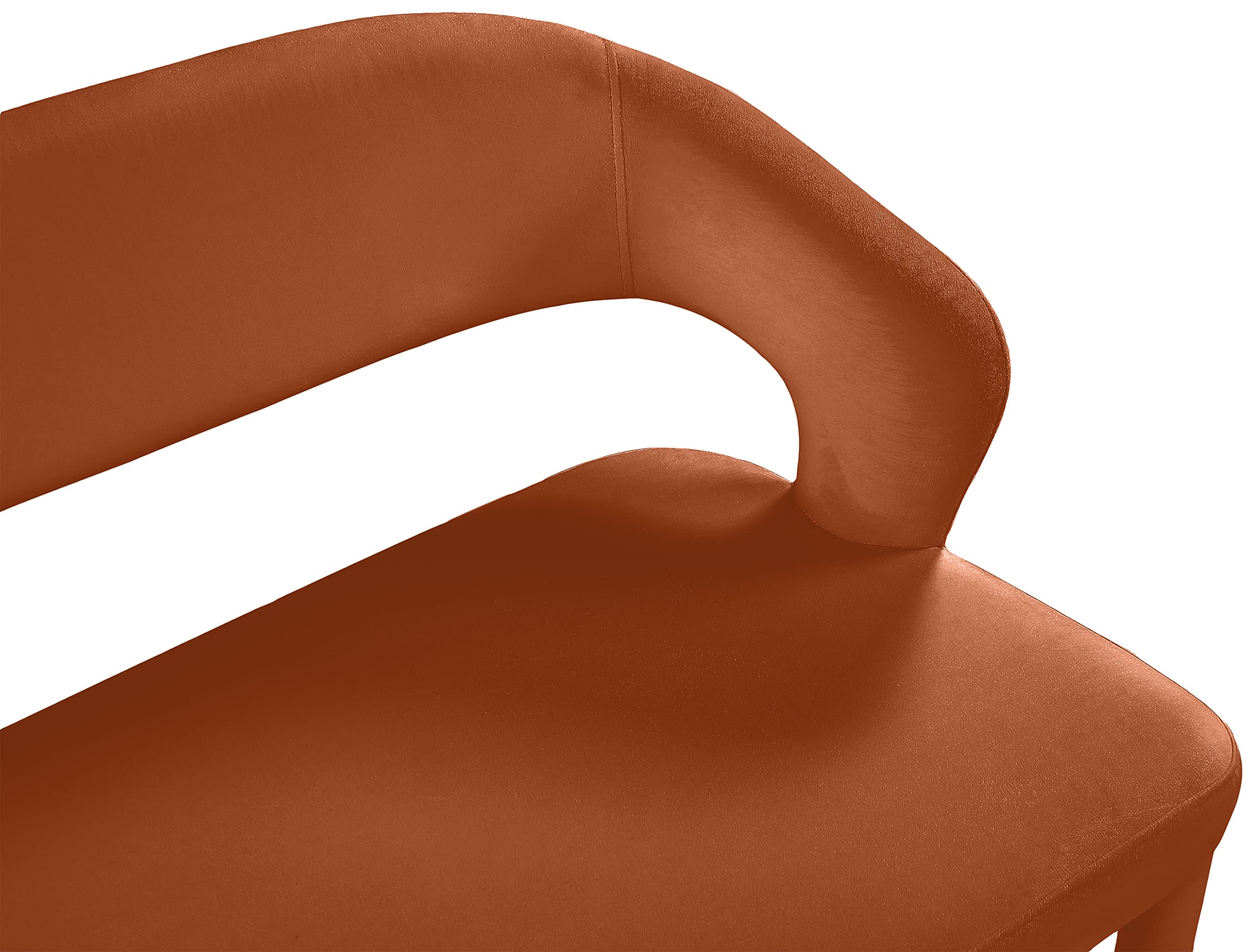 582Cognac Destiny Collection Modern | Contemporary Upholstered Rounded