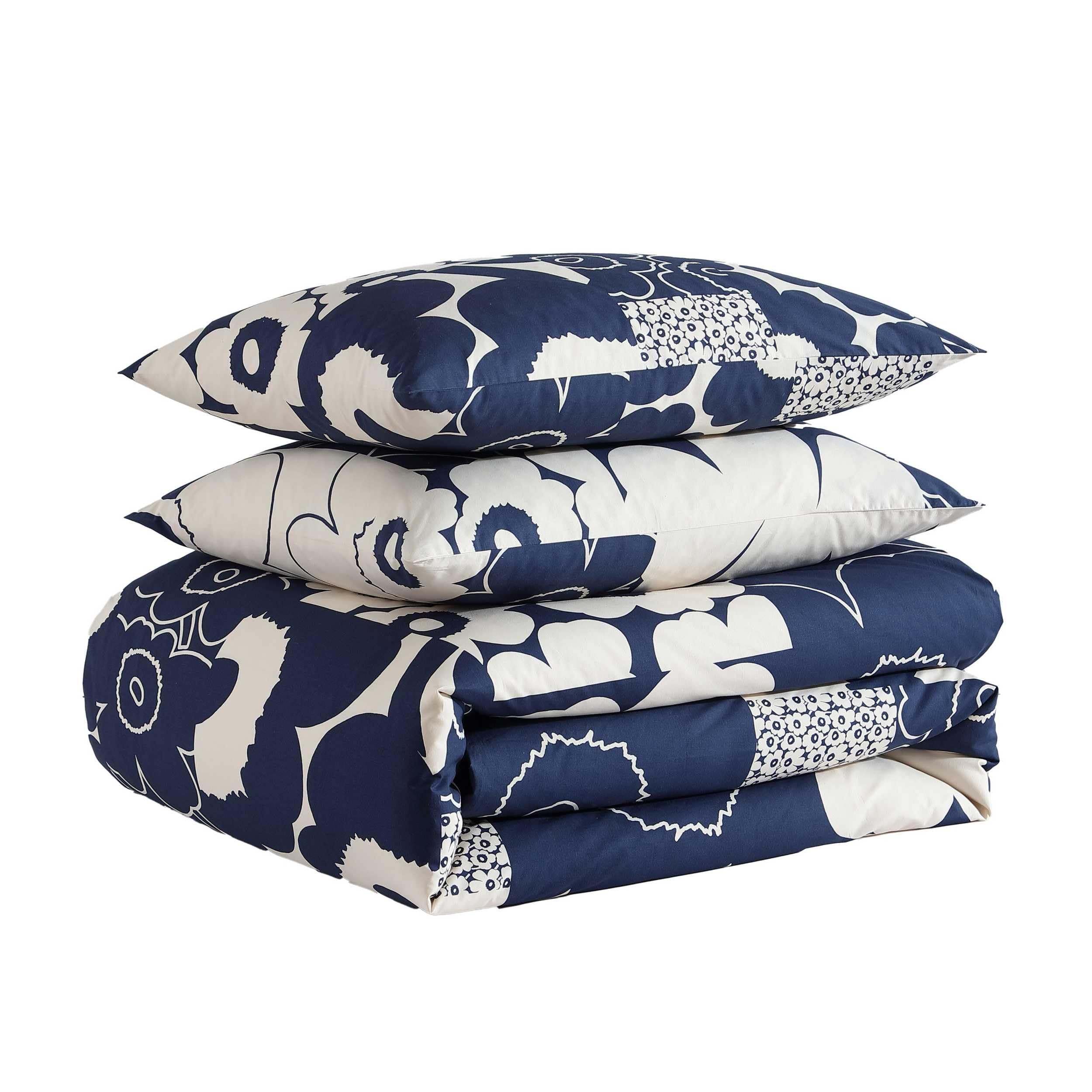 Full/Queen Duvet Cover Set, Premium Cotton Bedding with Matching Shams