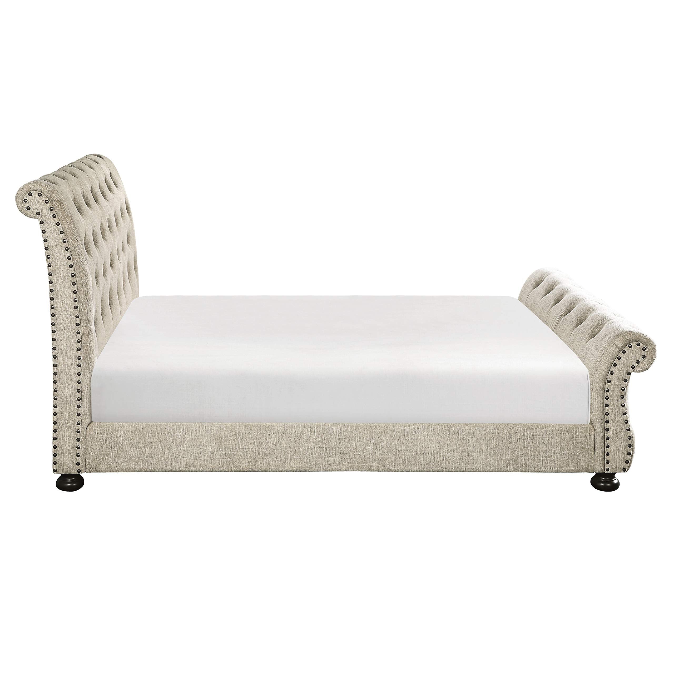 Nairne Upholstered Sleigh Bed