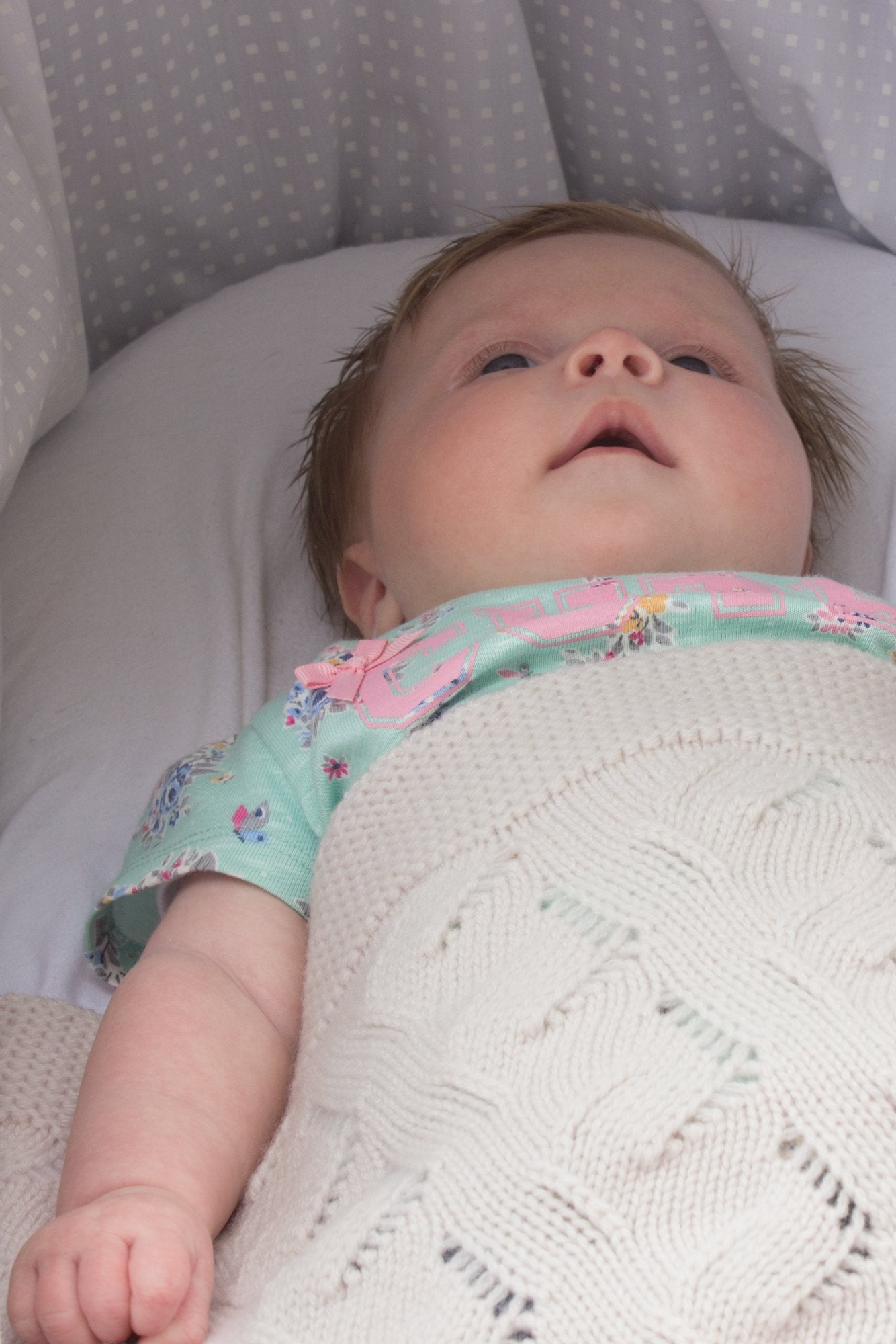 Girls Luxury 100% Cashmere Baby Blanket - 'Baby Pink' - hand made