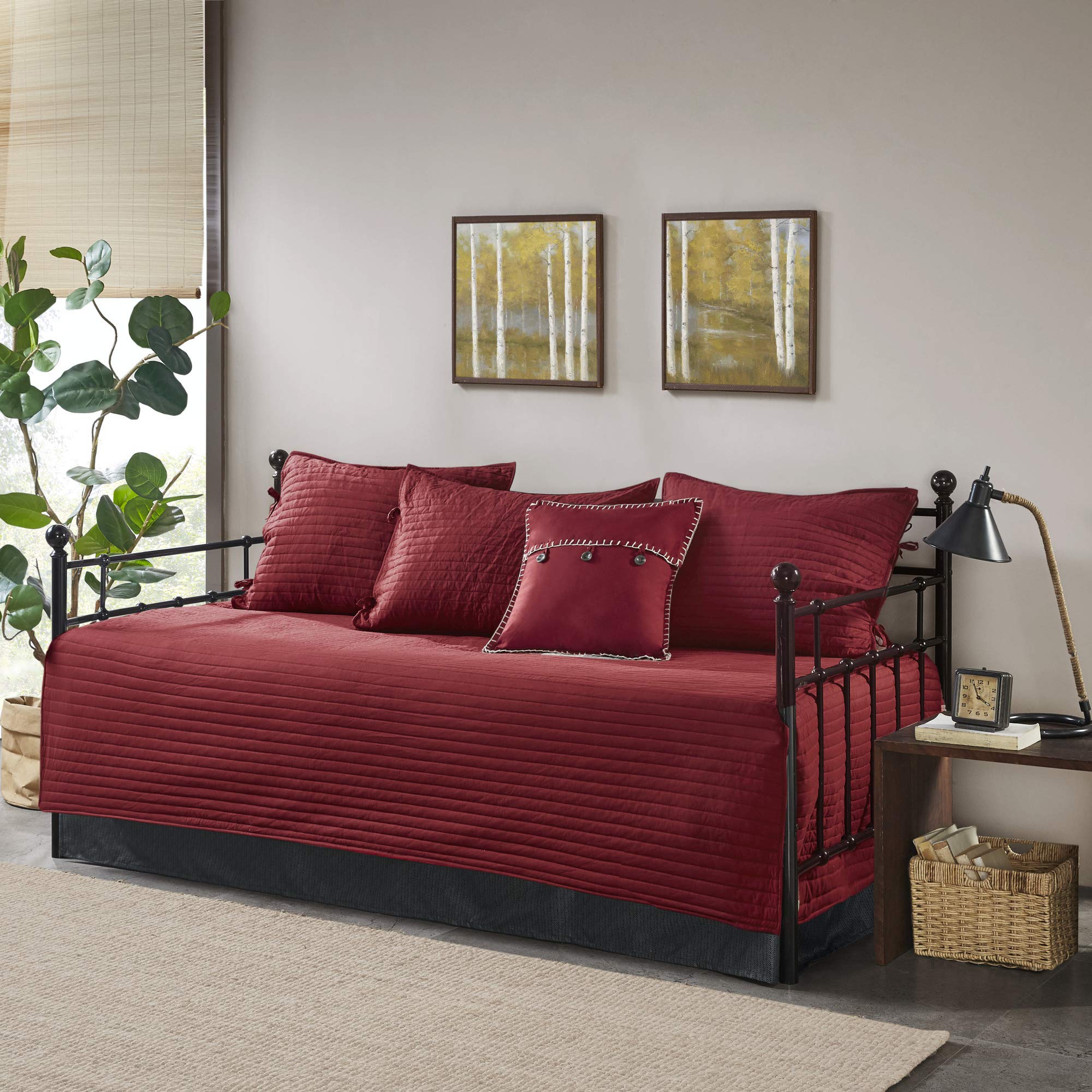 Park Daybed Cover Double Sided Quilting Casual Design All Season