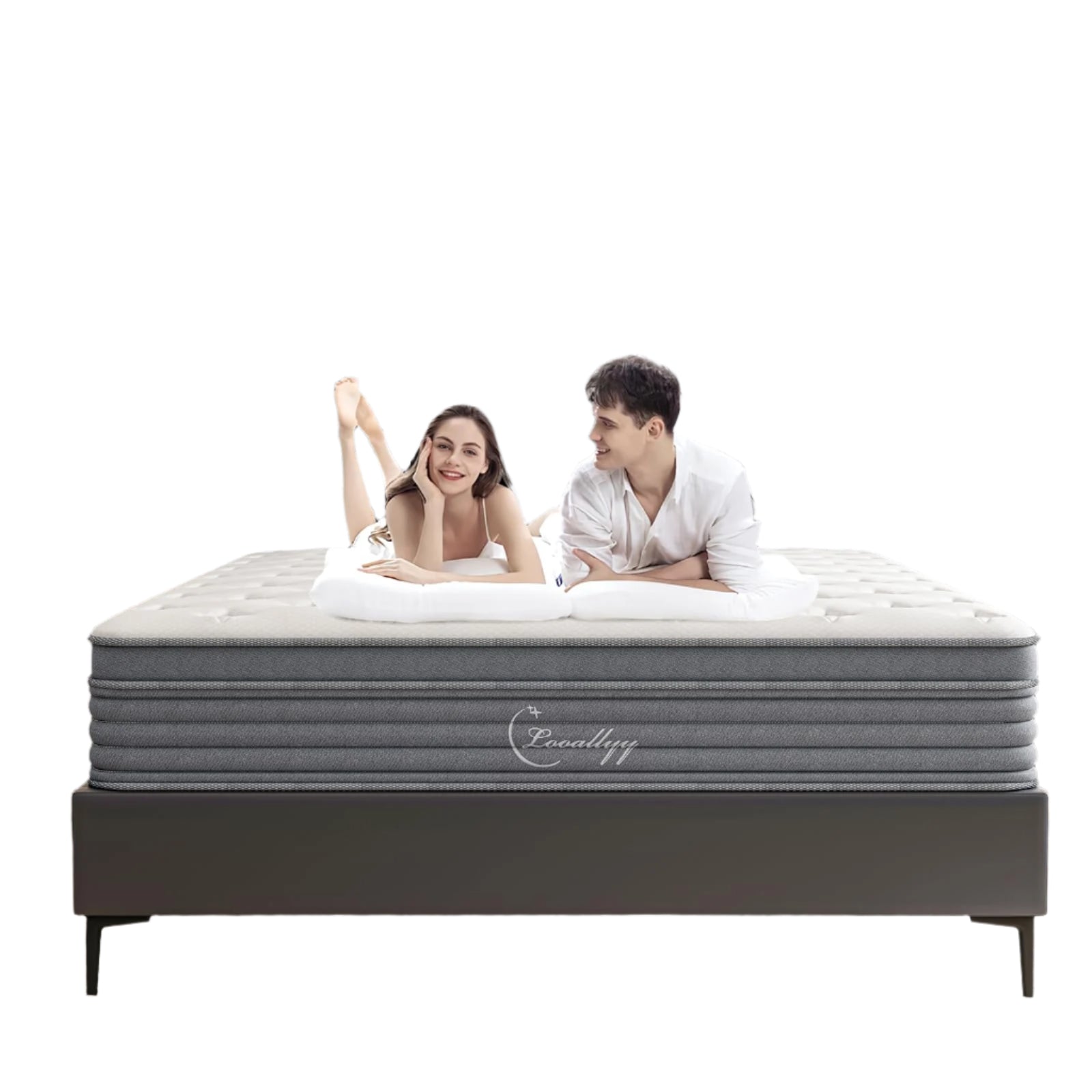 Queen Mattress 12 inch, Hybrid Memory Foam Box Mattress