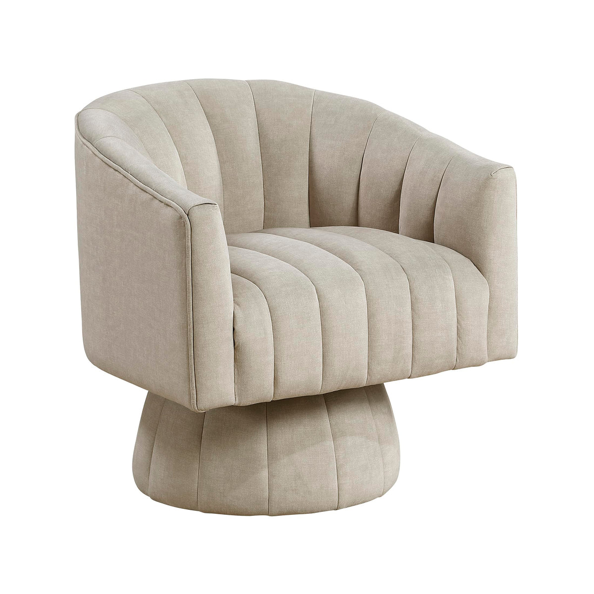 360° Swivel Velvet Accent Chair