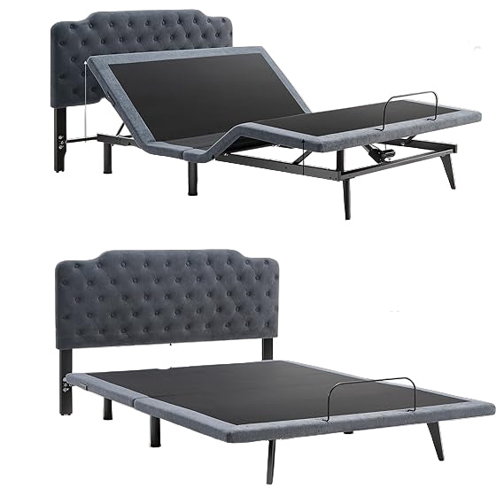 Adjustable Bed Frame Queen - Wireless Remote,Zero Gravity Adjustable Bed Base