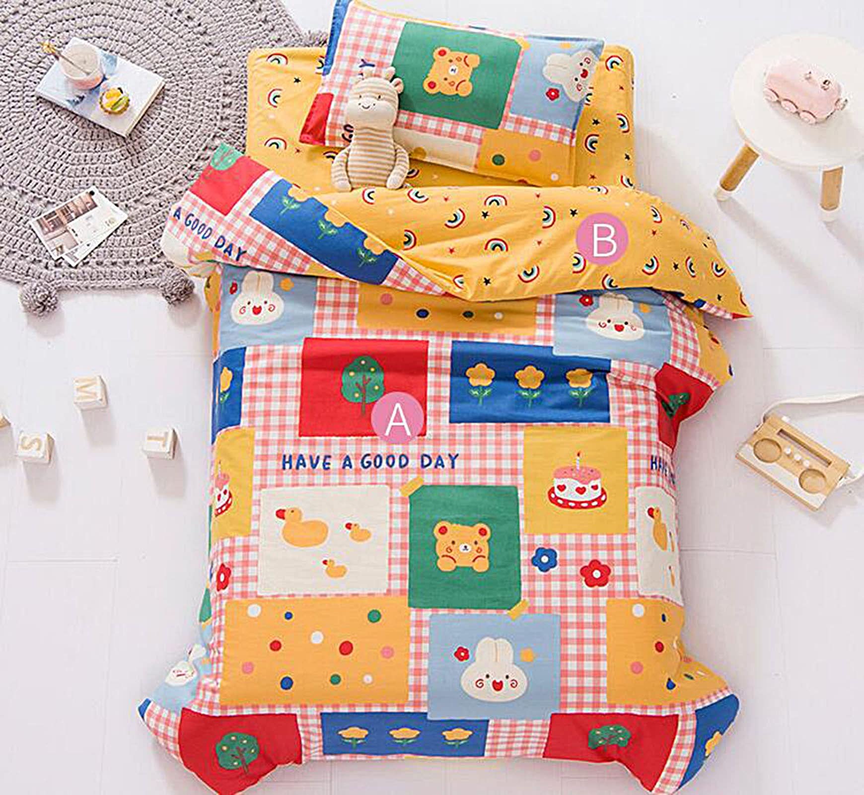 Bedding kit, Pure Cotton Children's Three-Piece Quilt core