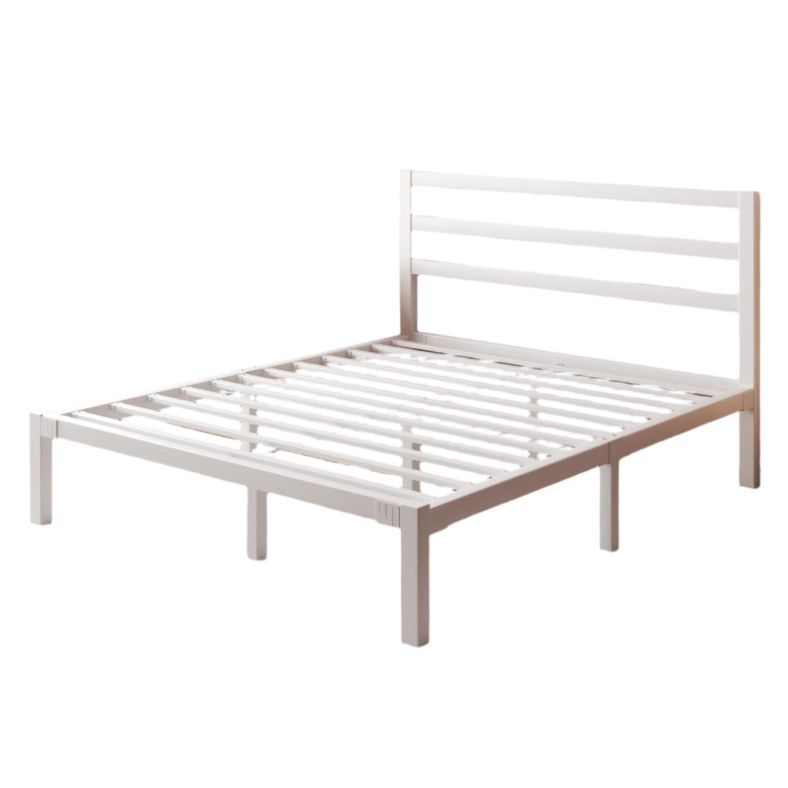 Full Size Bed Frame, Heavy Duty Platform Bed Frame with Strong Metal Foundation