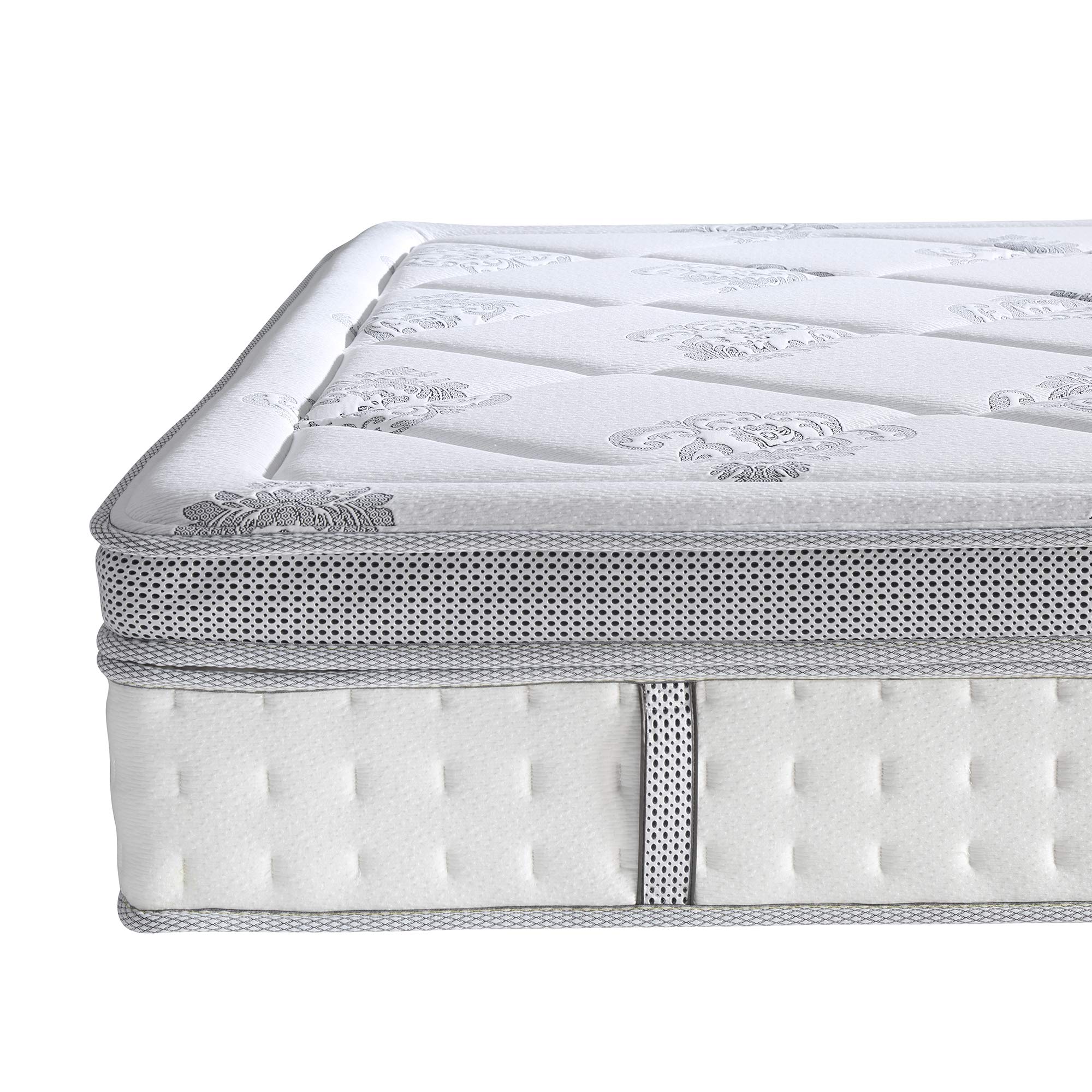14-Inch Euro Pillow Top Mattress | Bed-in-a-Box California King