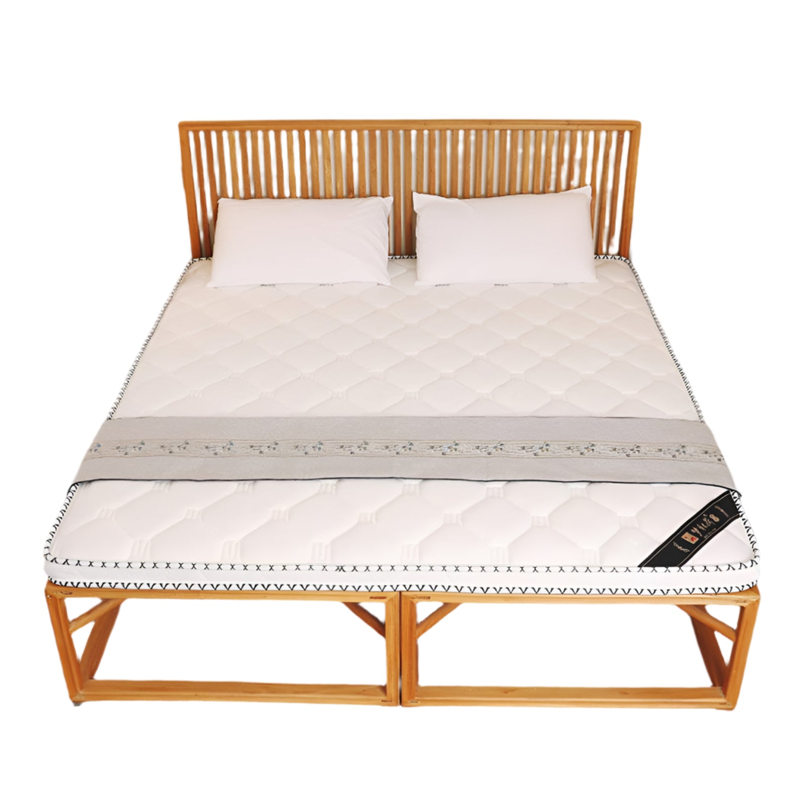 California King Mattress, 14 Inch Euro Top Gel Memory Foam Cal King Hybrid Mattress