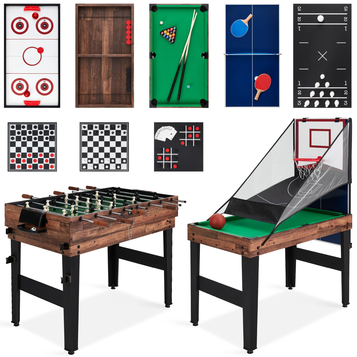 13-in-1 Combo Game Table Set