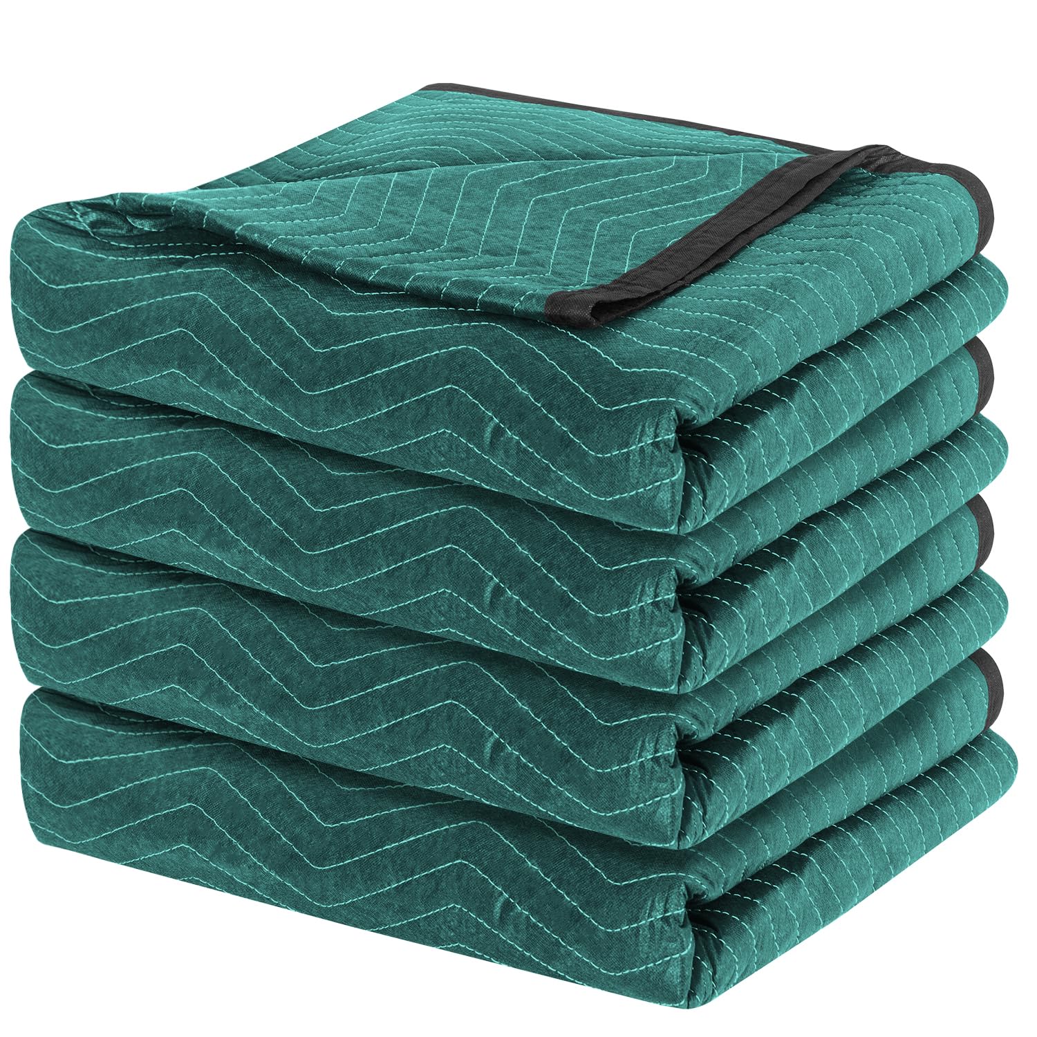 4 Moving Blankets, Double Extra Large Moving Blankets for Furniture