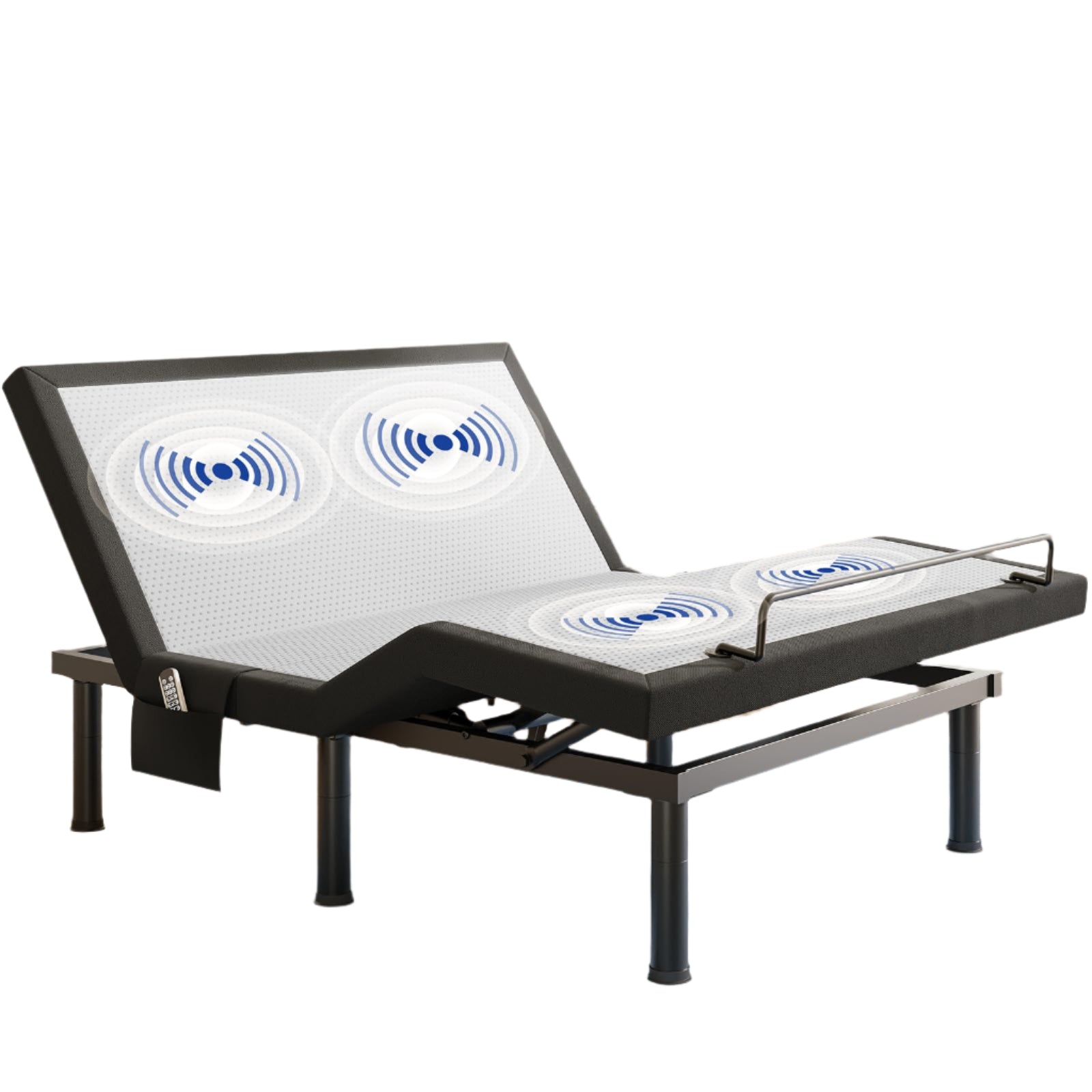 T600 Adjustable Bed Frame Queen Size with Remote & Massage - Electric Beds Bases