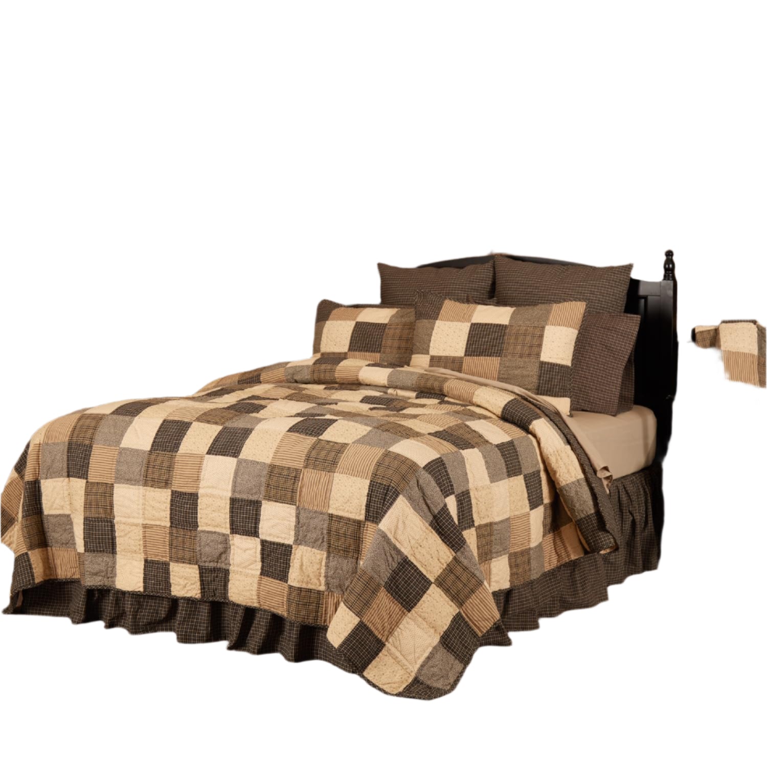 Kettle Grove 8 Piece King Quilt Set (1 Quilt, 2 King Shams, 2 Pillowcase