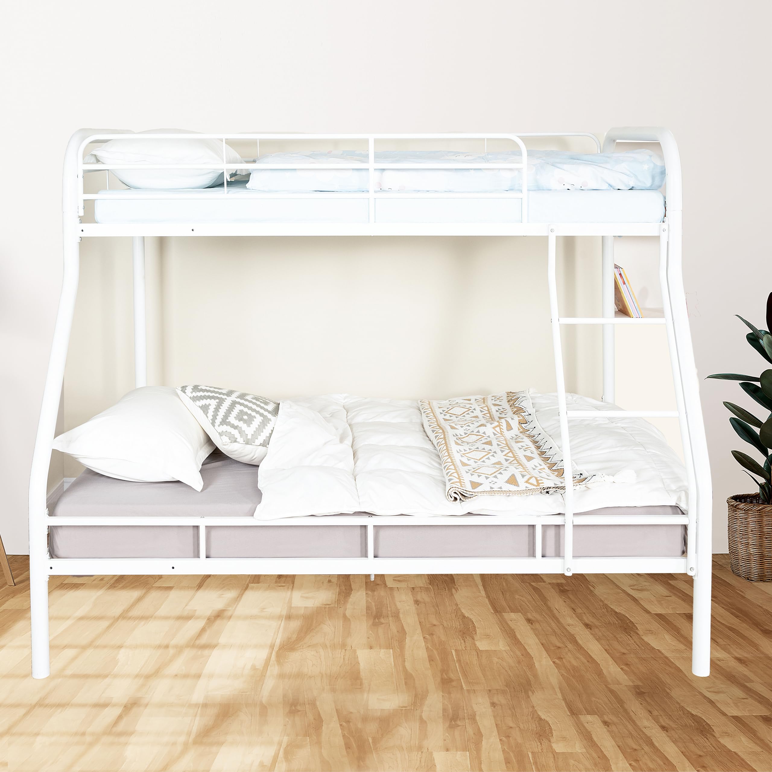 Hollywood Bunk Beds Twin Over Full Size Heavy Duty Metal Bunk Bed