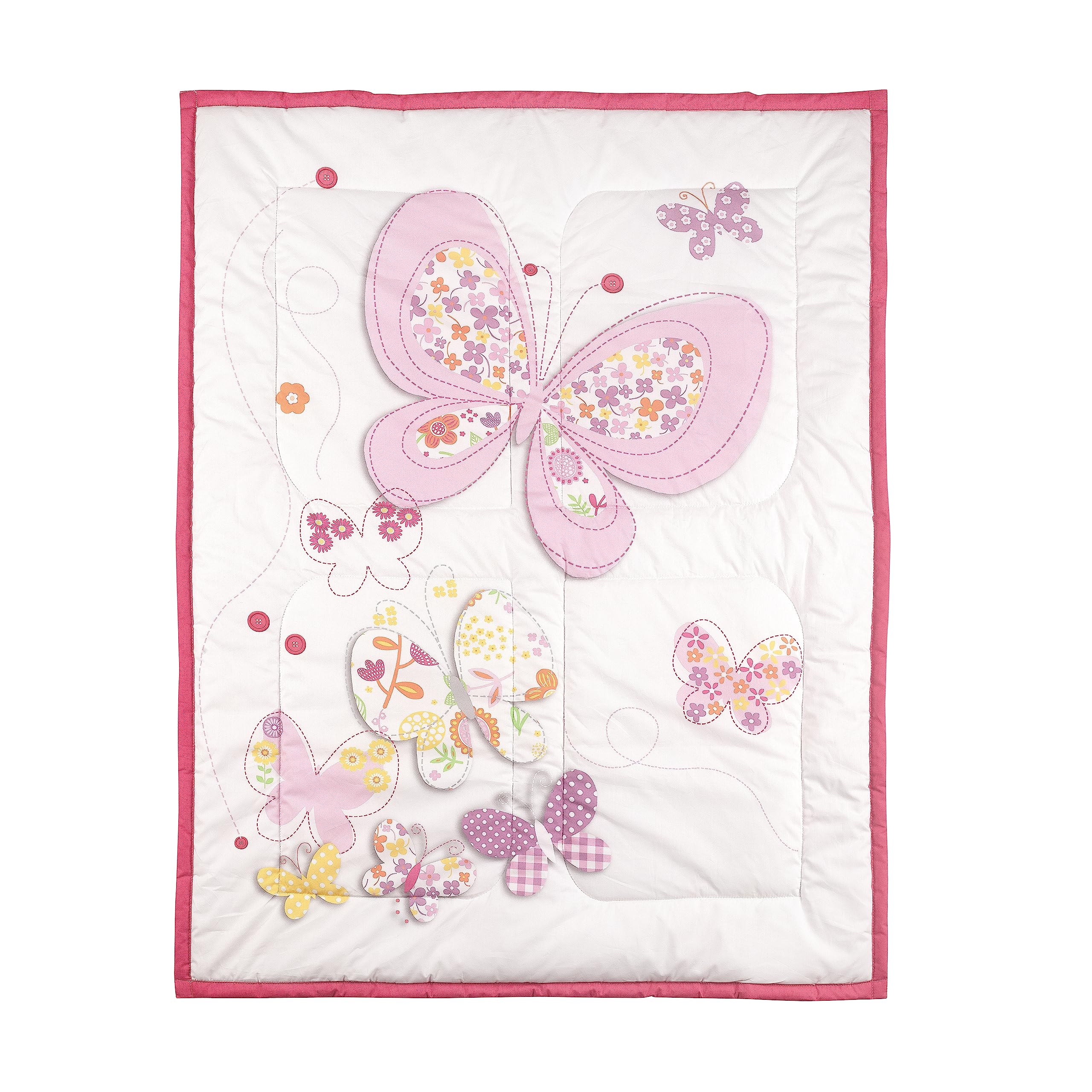 100 Percent Cotton (Excluding Quilt Filling) 3 Piece Baby