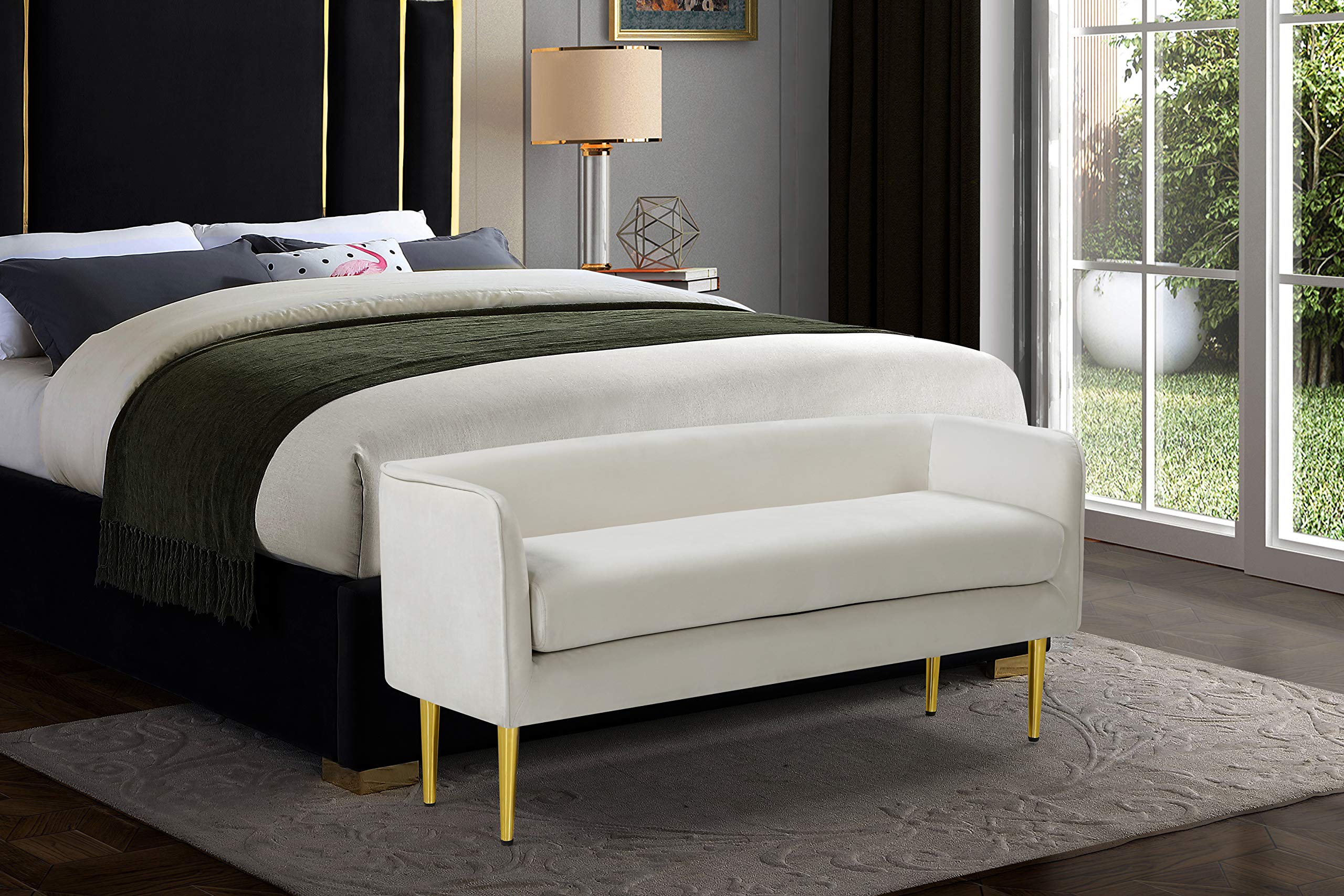 Furniture Audrey Collection Modern | Contemporary Velvet