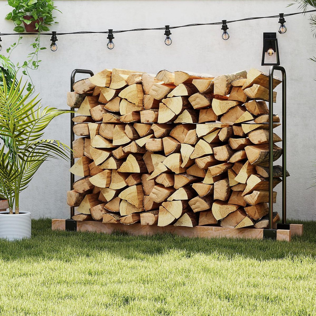 Heavy Duty Firewood Rack Brackets