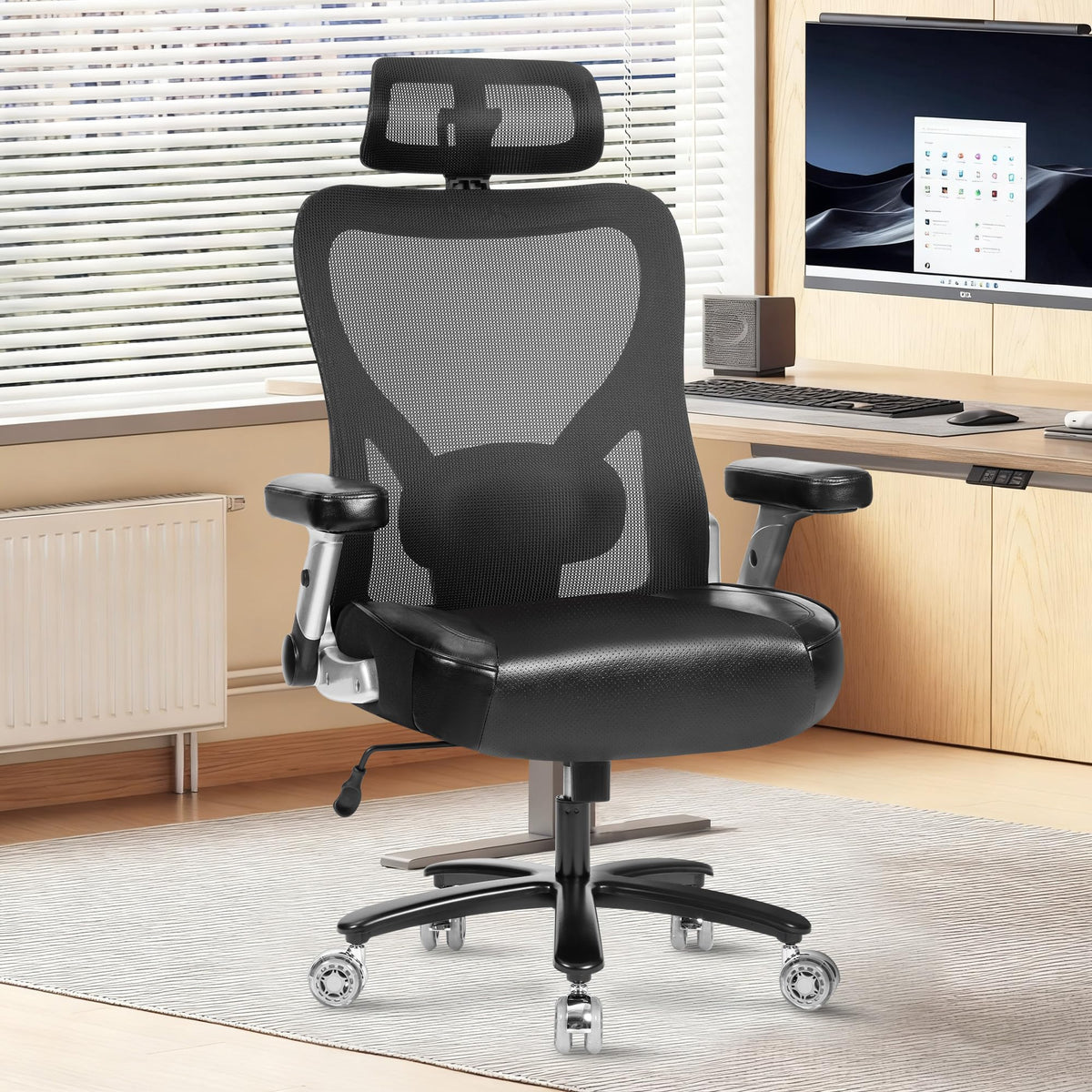 Big & Tall Ergonomic Mesh Office Chair – Heavy Duty, 700 LBS Capacity