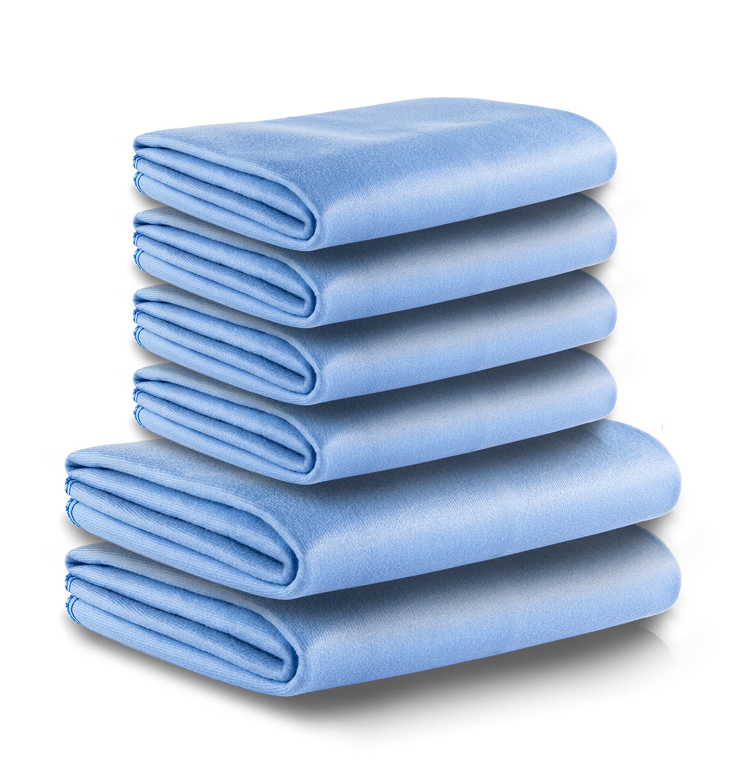 4 - Size Medium + 2 - Size Large Reusable Incontinence Pads - Heavy Absorbency