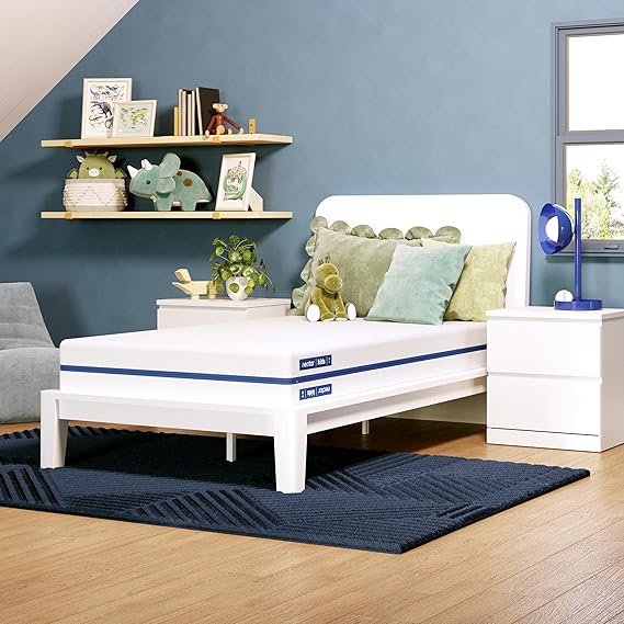 Kids Twin Mattress 8” - 2-Sided Design for Growing Children