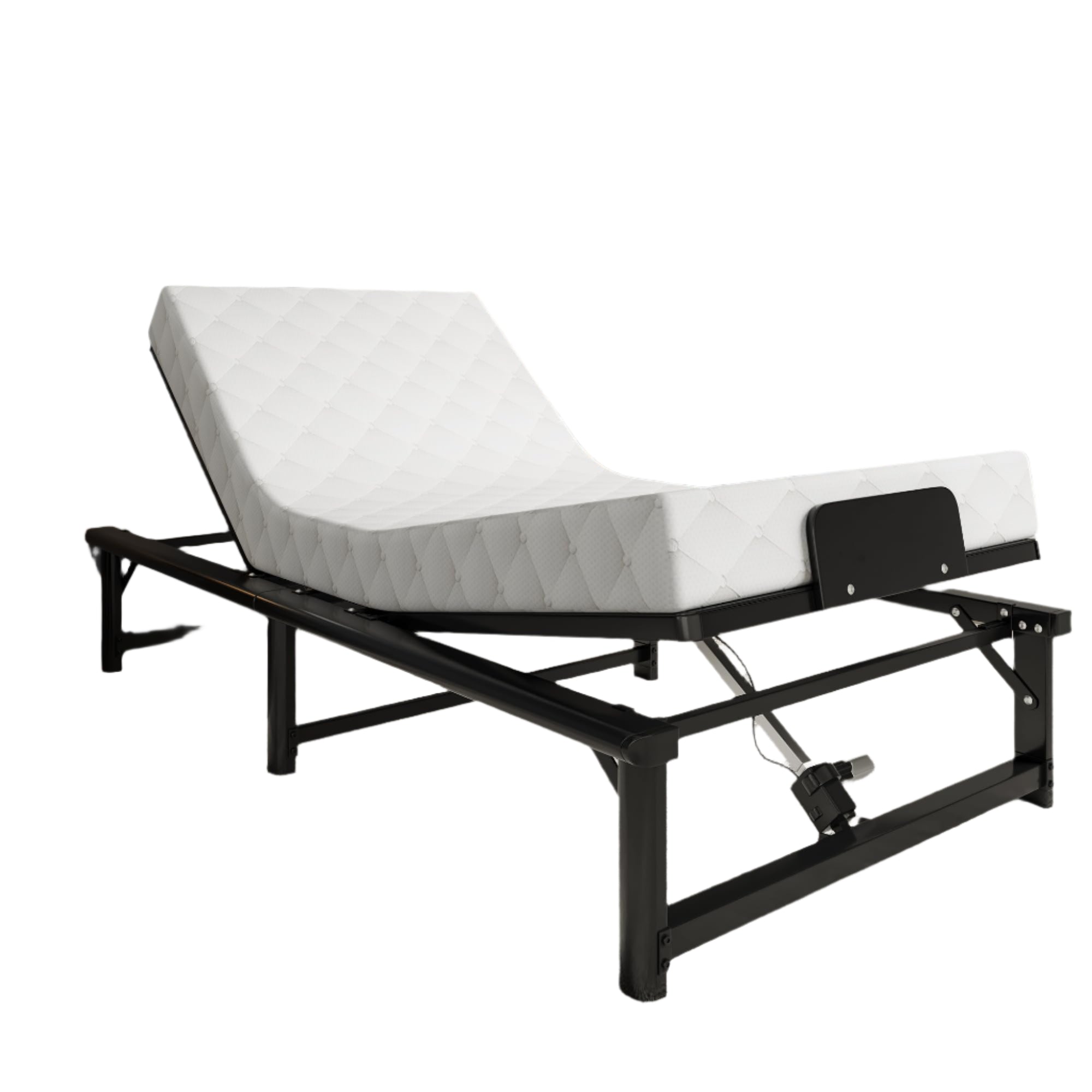 Twin XL Adjustable Bed Frame with Dual Motor, Electric Bed Frame