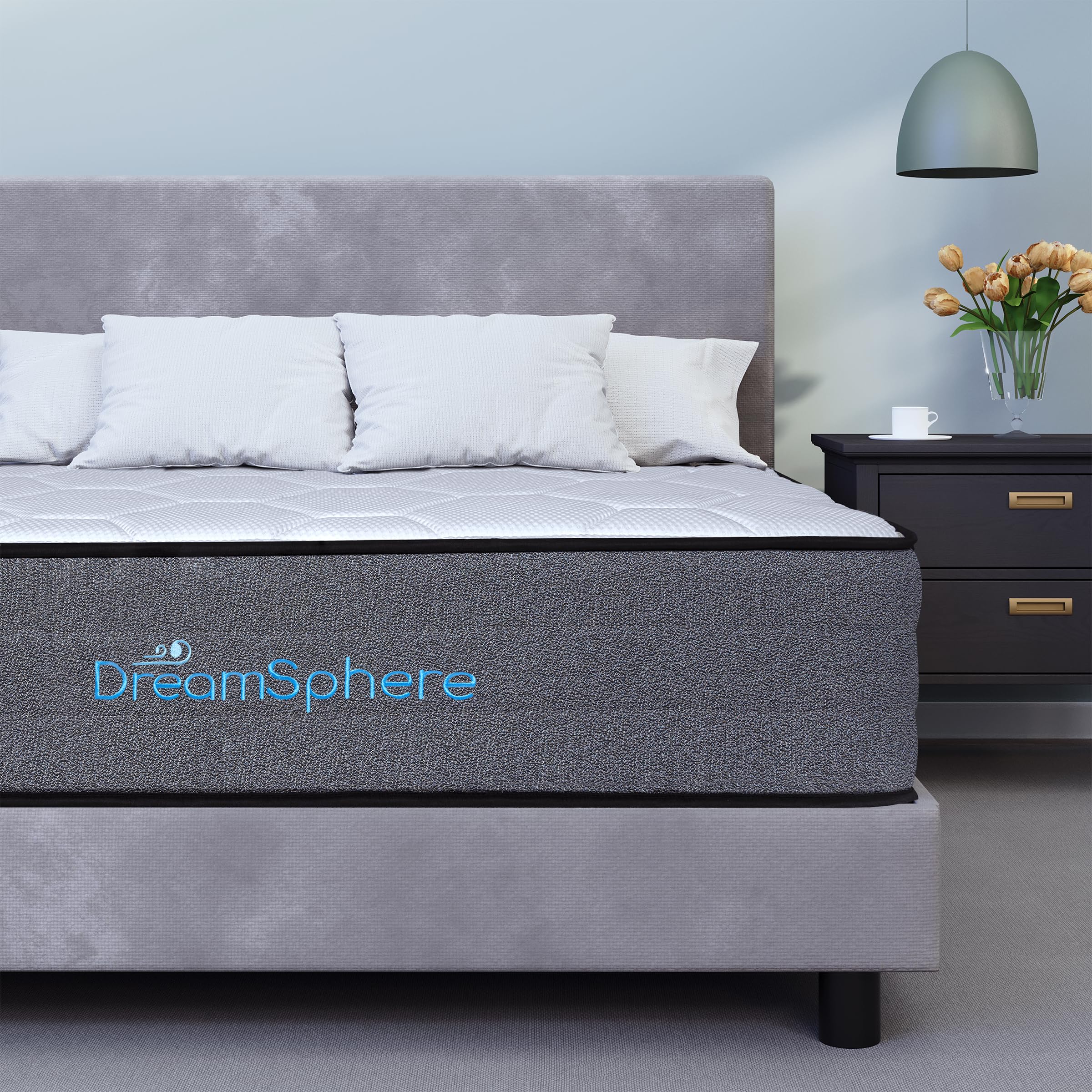 14-inch Twin XL Hybrid Mattress, Medium Firm Gel Memory Foam Mattress