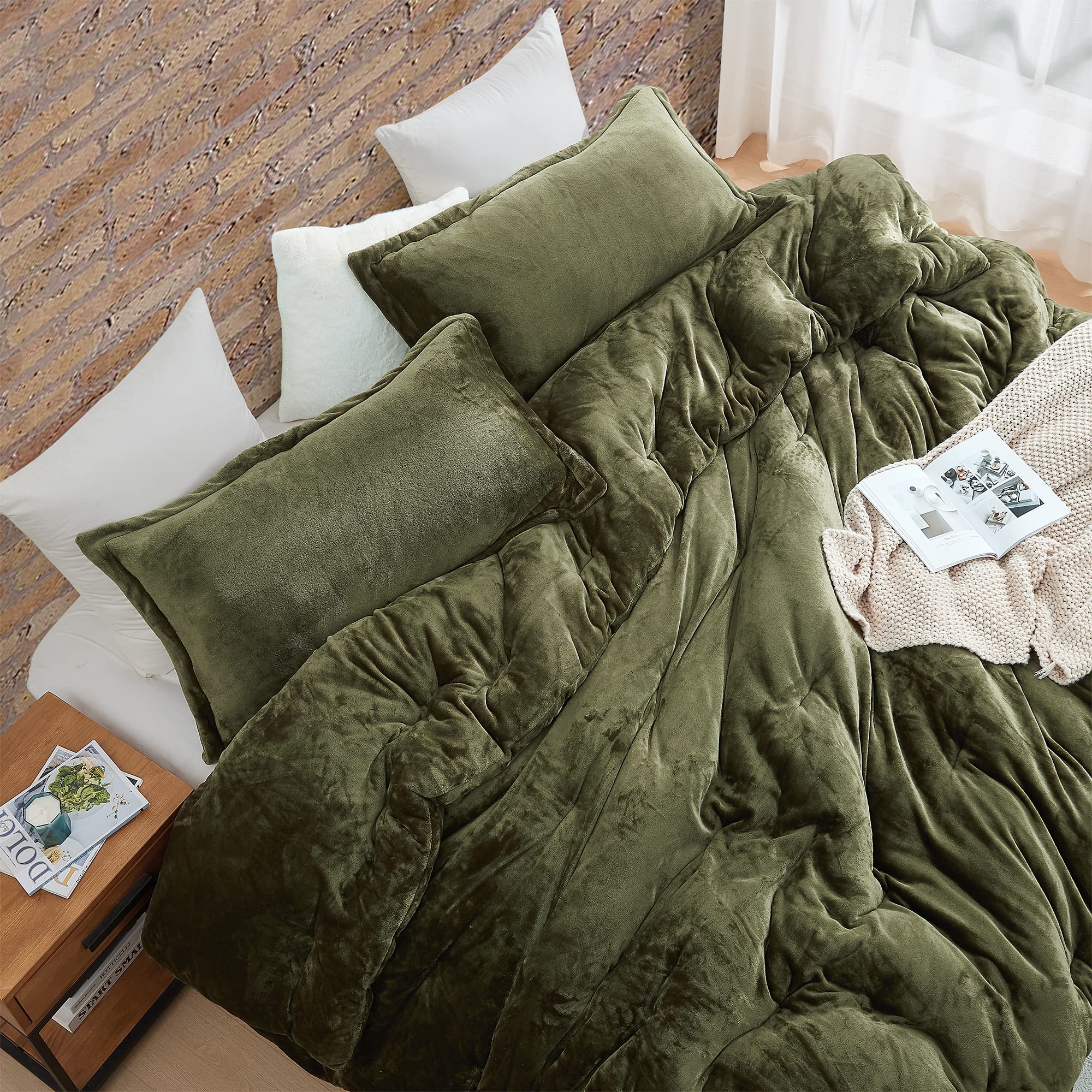 Thicker Than Thick - Coma Inducer® Oversized King Comforter Set - Standard Plush Filling