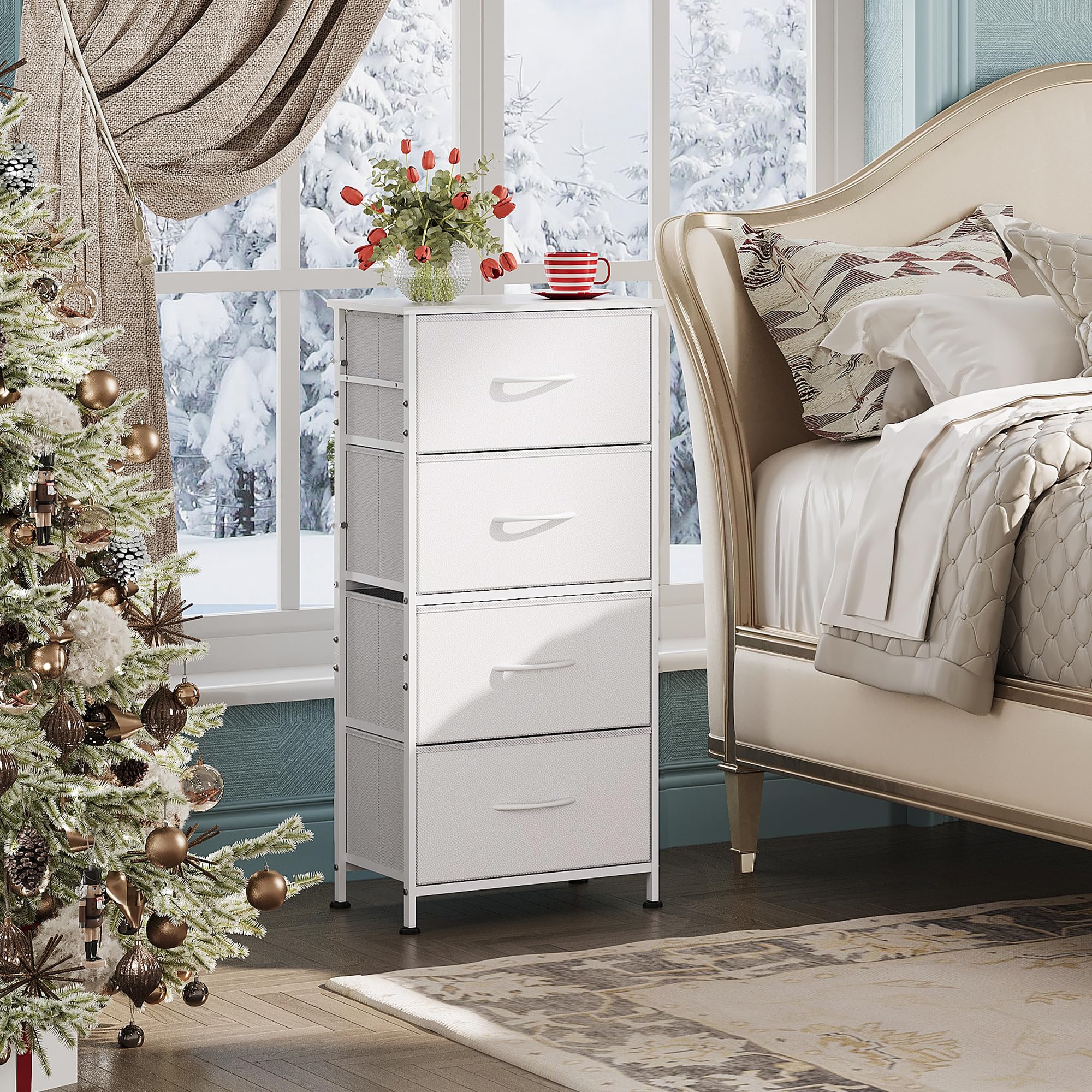 3 Drawer, 4 Drawer and 9 Drawer Dresser Set, Dresser for Bedroom, Closet, Hallway