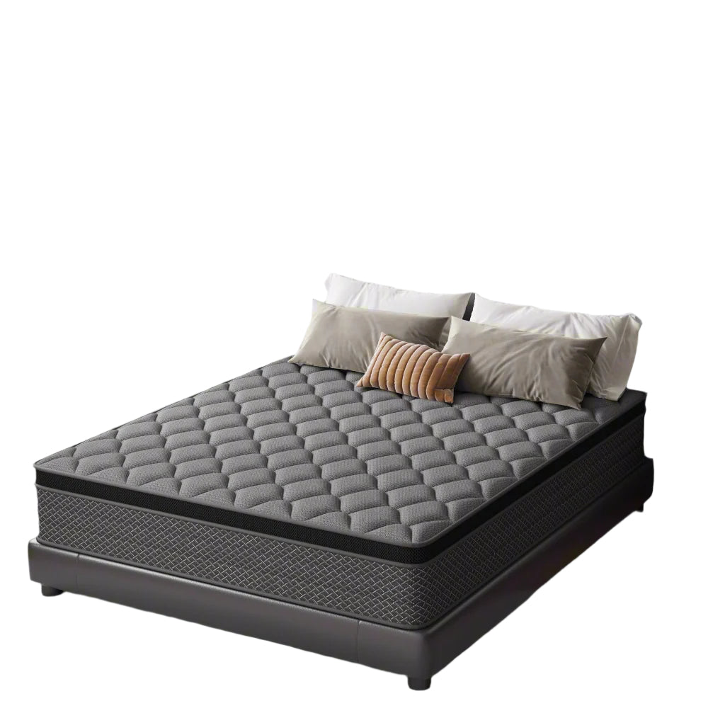 Queen Mattress, 12 Inch Hybrid Mattress in a Box, Memory Foam and Pocket Springs