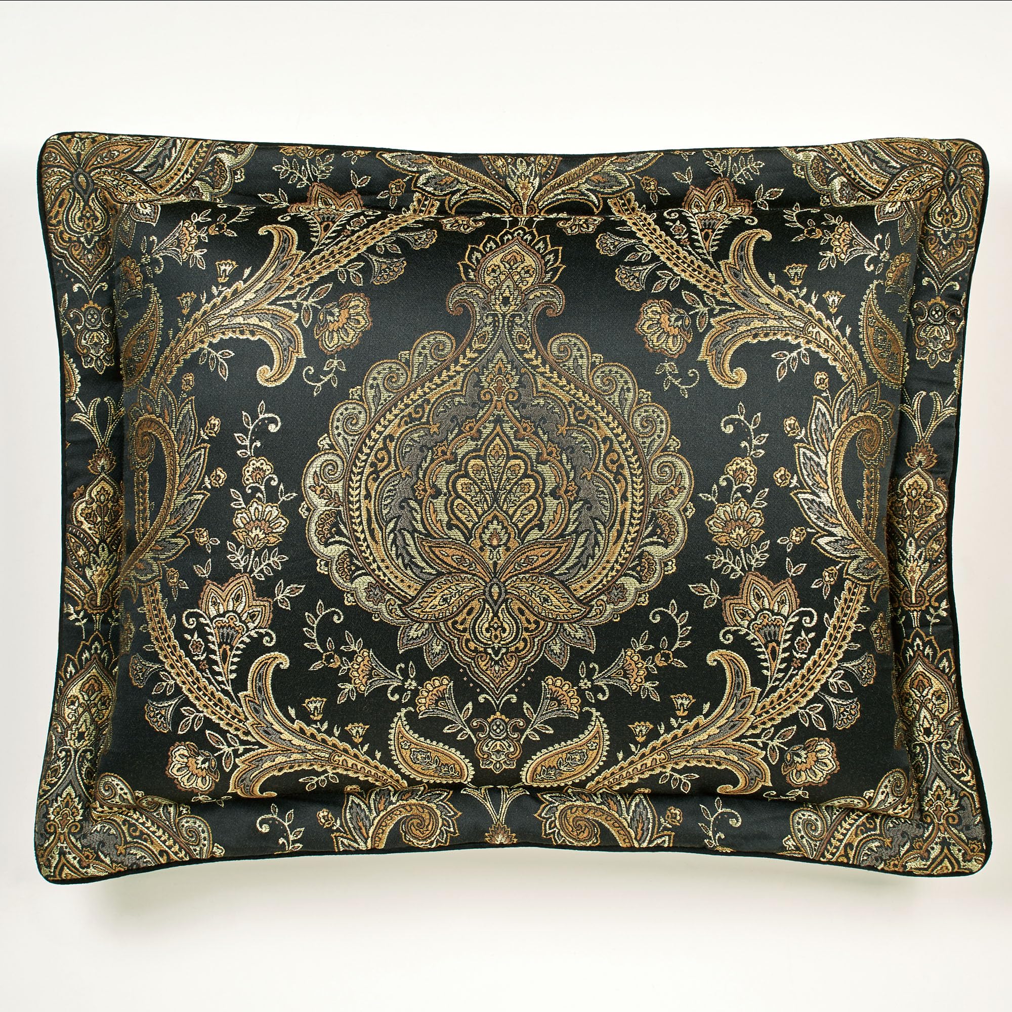Bellevue Traditional Luxury Bedding | Elegant Tapestry-Style Woven Medallions | Neutral