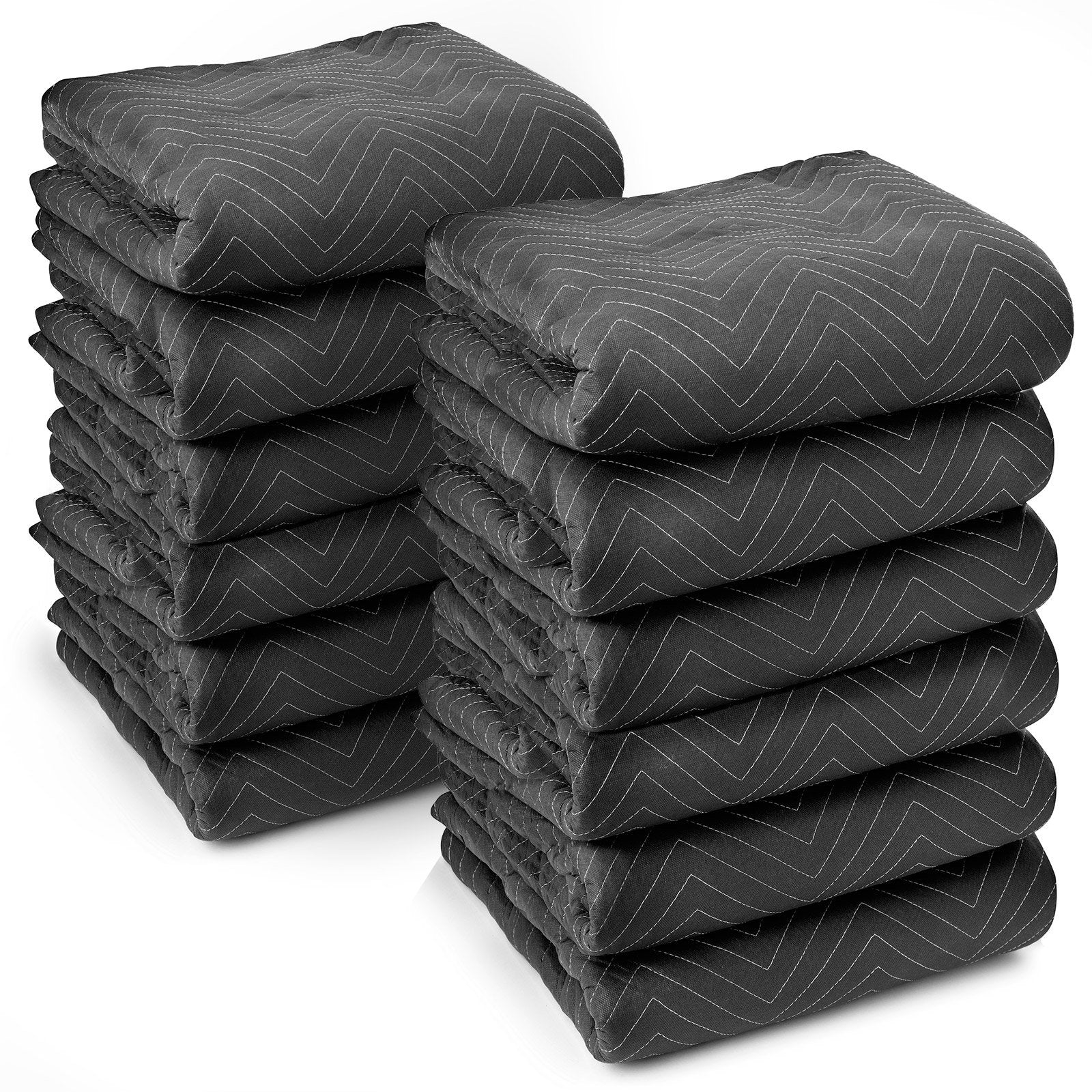 Heavy-Duty Moving & Packing Blankets - Ultra Thick Pro - 80" x 72"