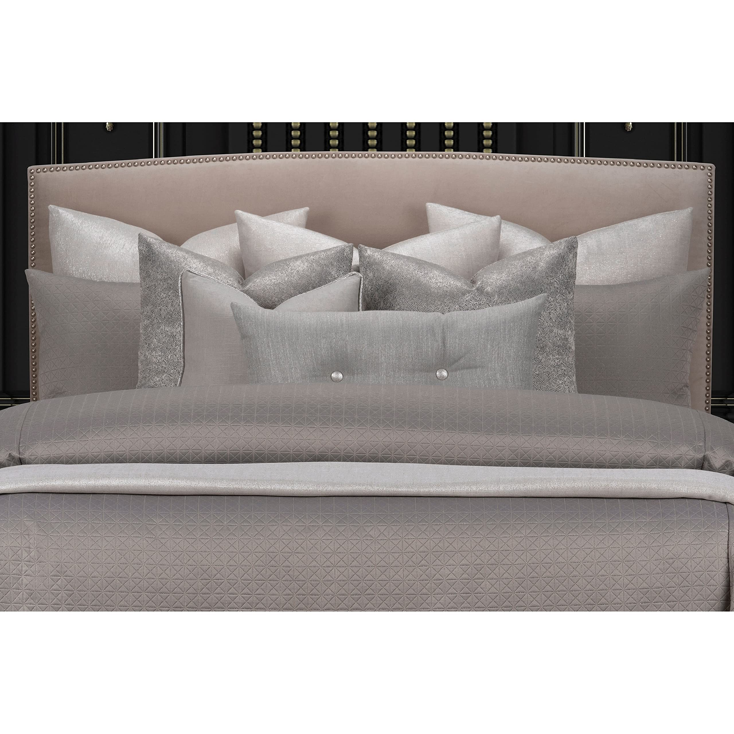 Scott Fitzgerald Manuscript Truffle Luxury Duvet Cover and Insert Set Queen 6 Piece