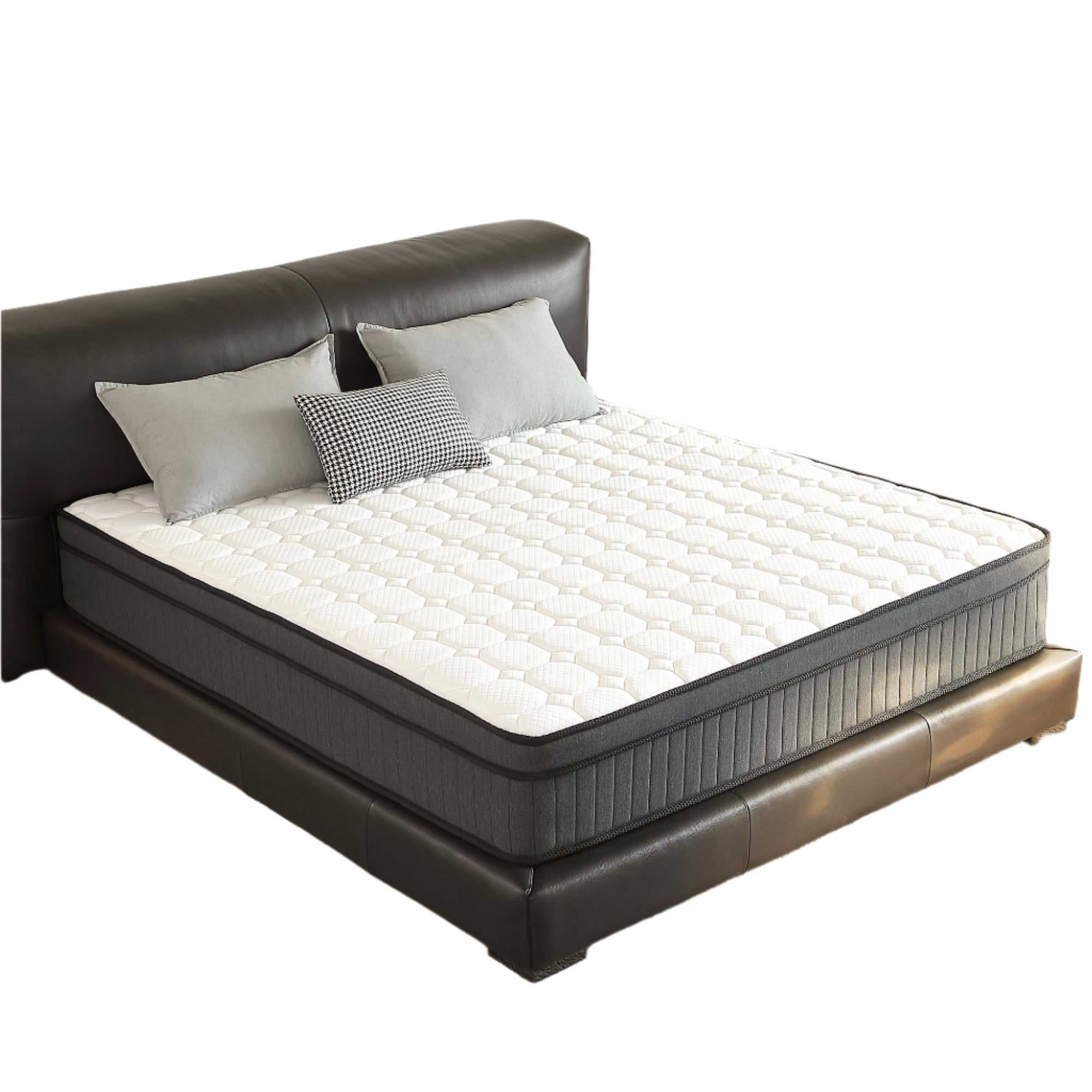 Queen Mattress in a Box, 10 Inch Hybrid Individually Wrapped Pocket Coils