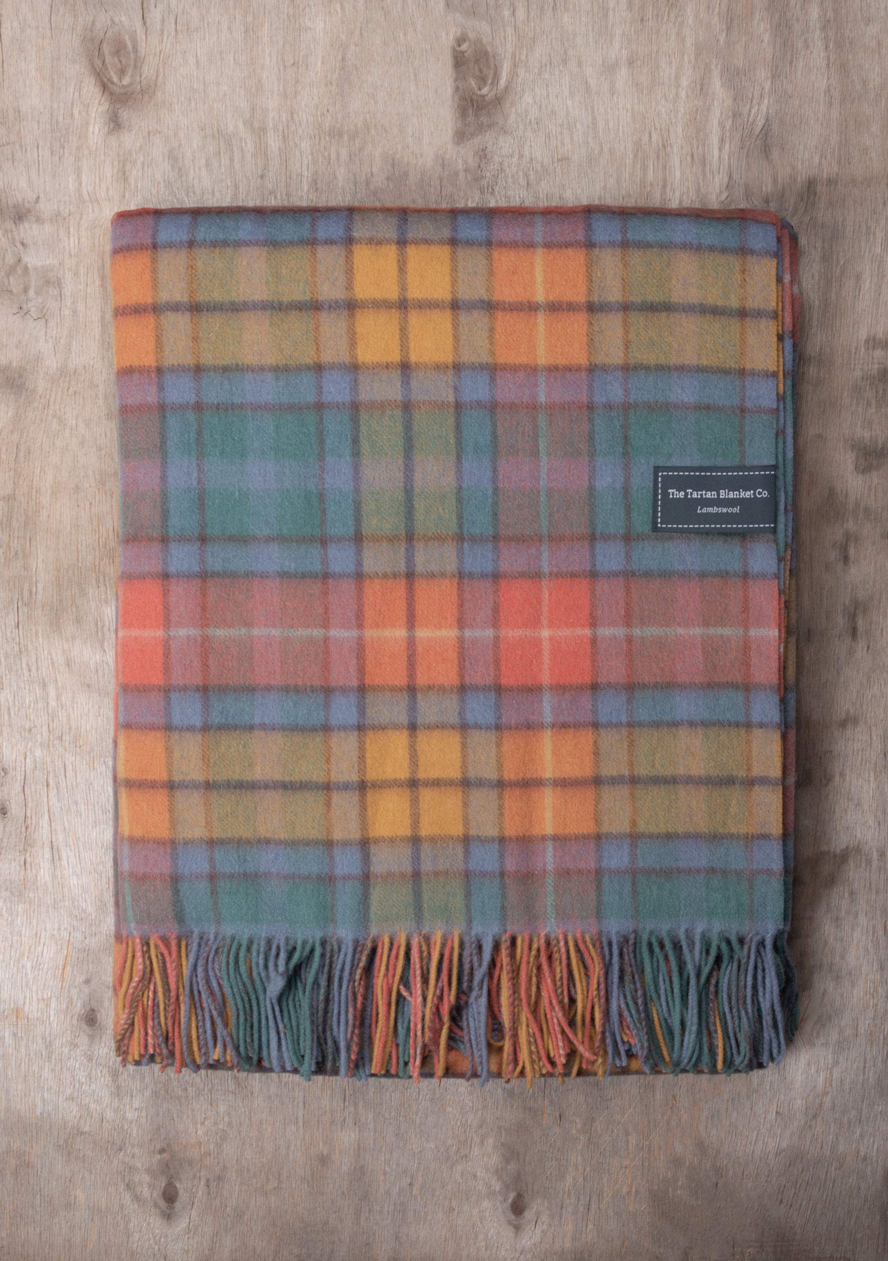 Blanket Co. Lambswool Blanket Buchanan Antique Tartan (59" x 79")