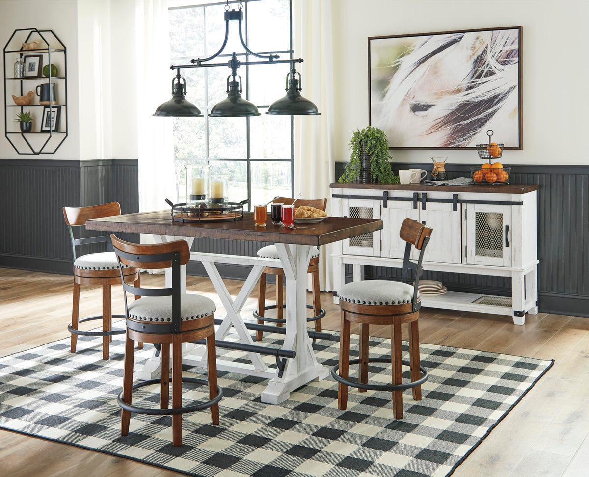 Farmhouse Buffet Cabinet with Mesh Door Storage