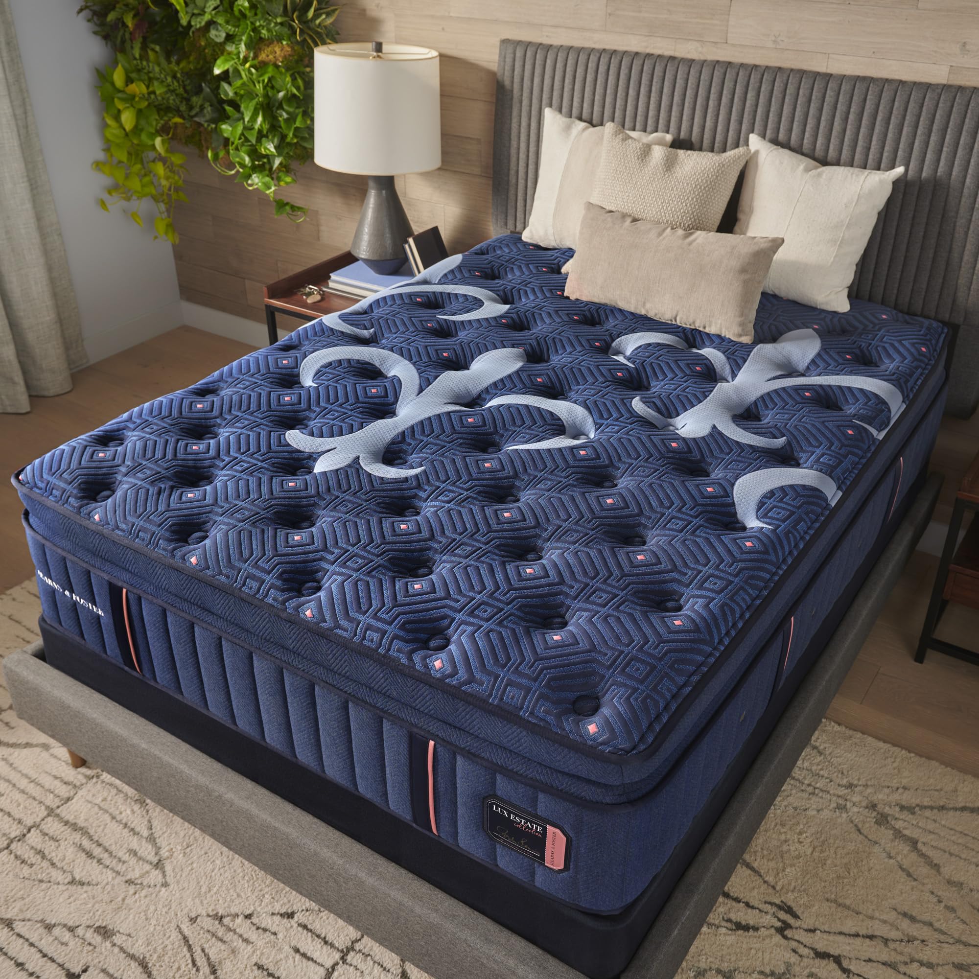 Lux Estate Firm Pillow Top Mattress, Queen