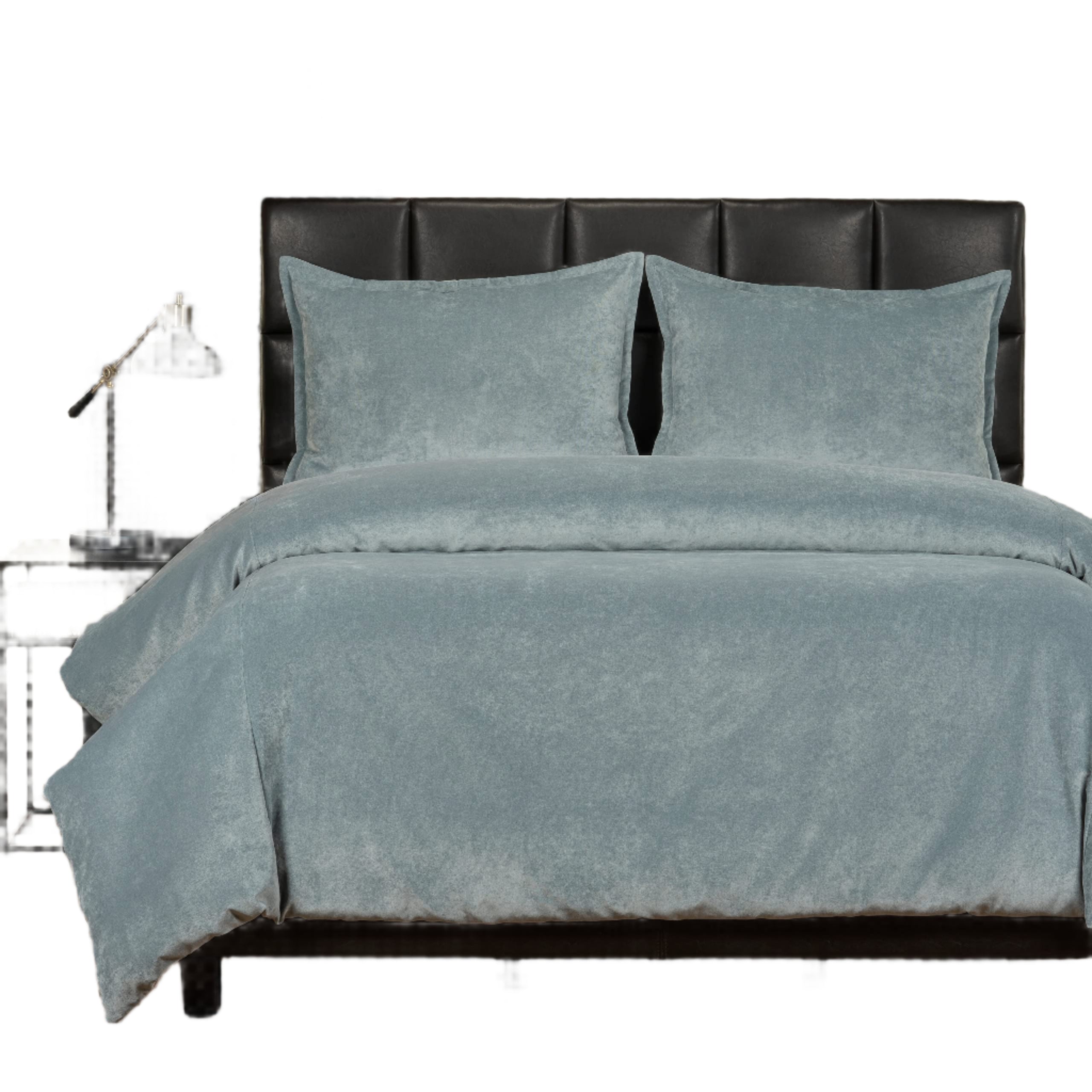 Mixology Padma 4-Piece Duvet Cover and Insert Set Smoke King
