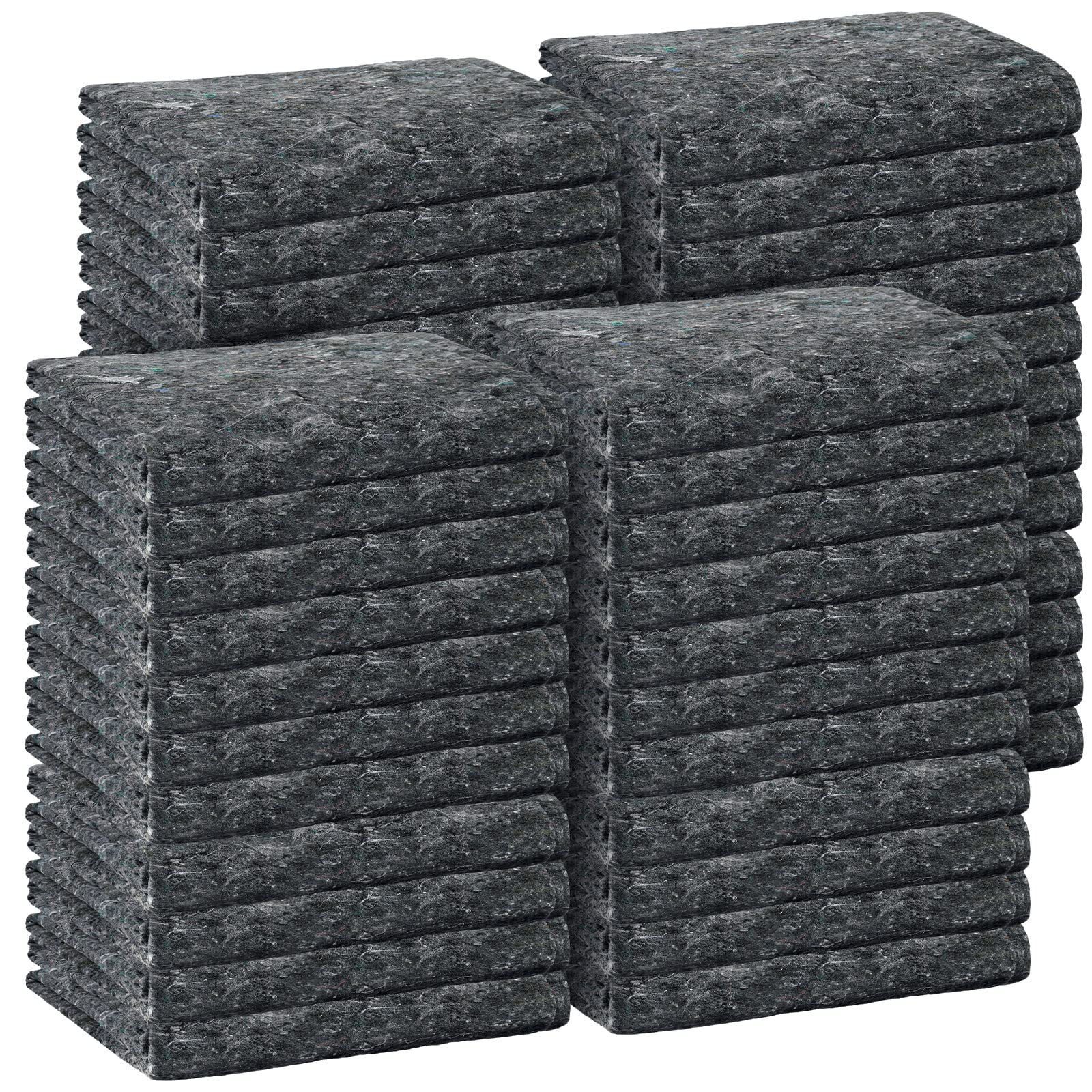 32 Pieces Textile Moving Blankets Bulk 54 x 72 Inch Furniture