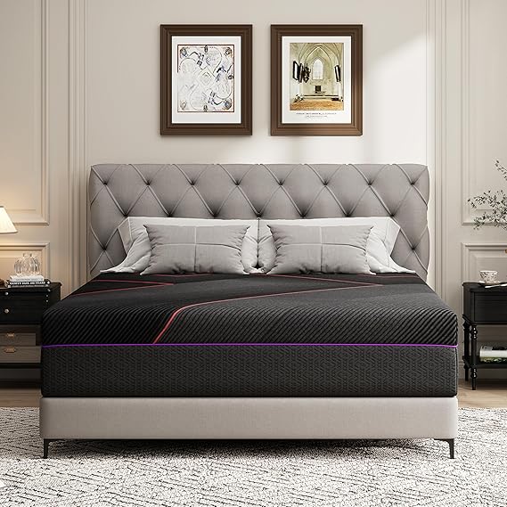 Queen Mattress, 12 Inch Memory Foam Mattress for Pressure Relief